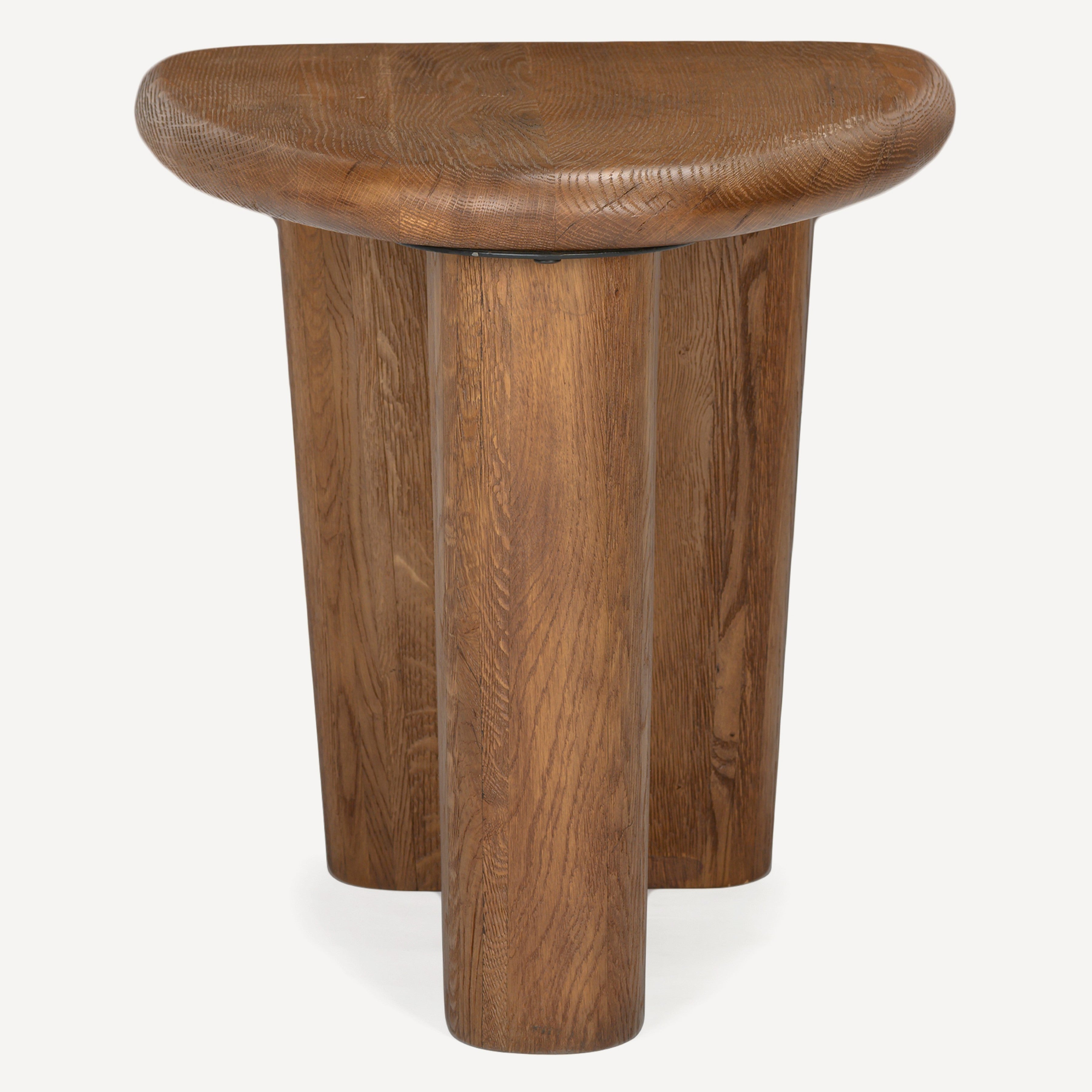 Laurel Solid White Oak Side Table