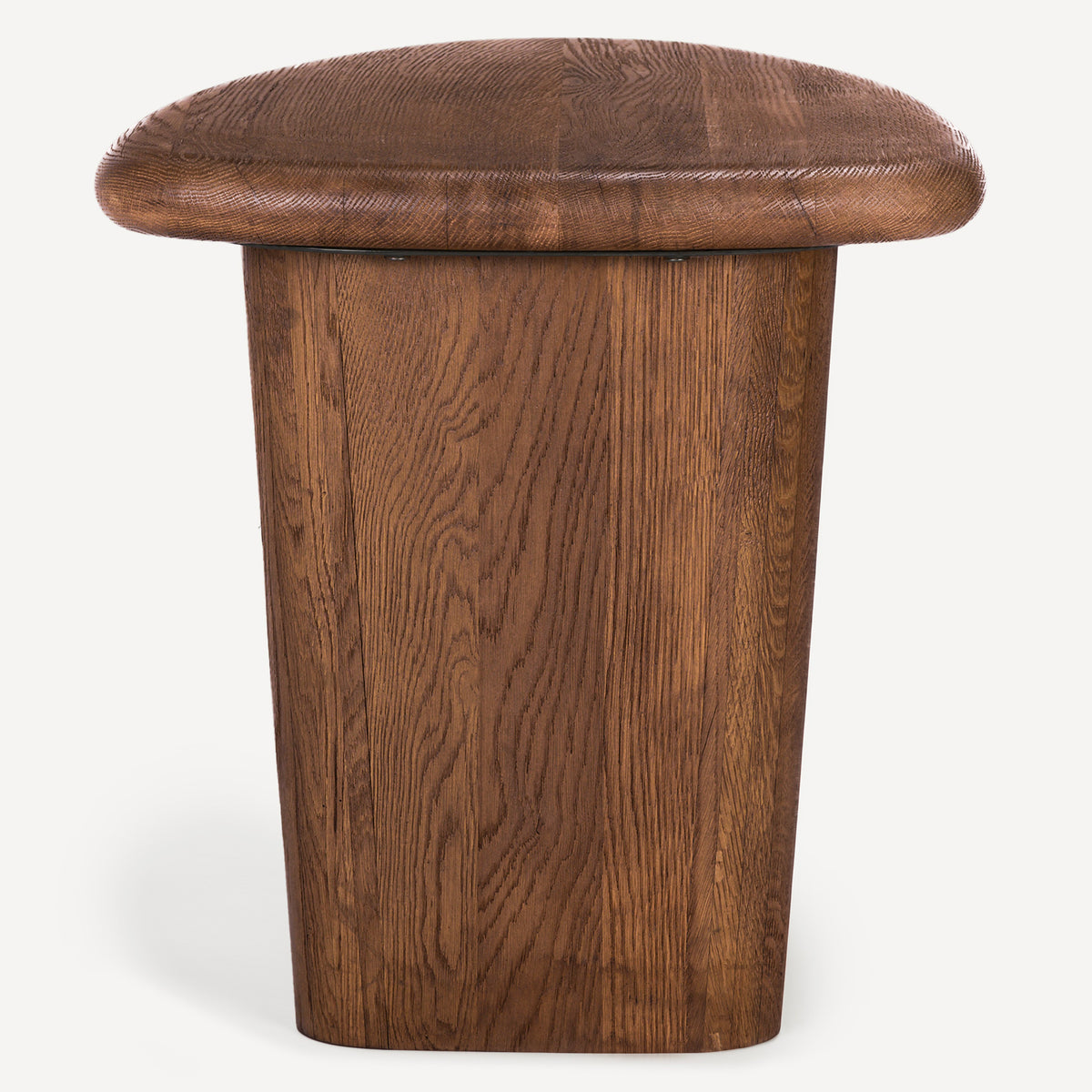 Laurel Solid White Oak Side Table