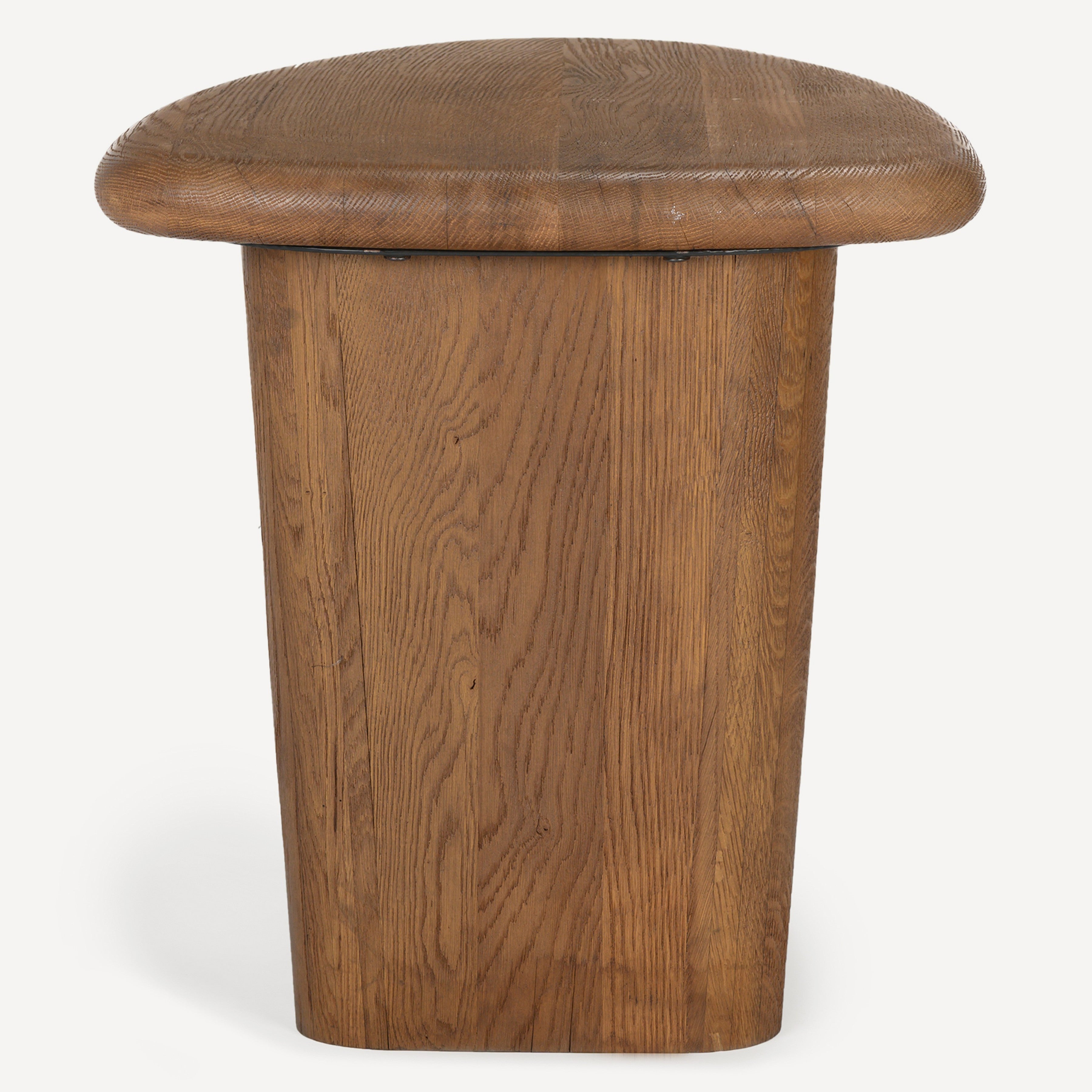 Laurel Solid White Oak Side Table
