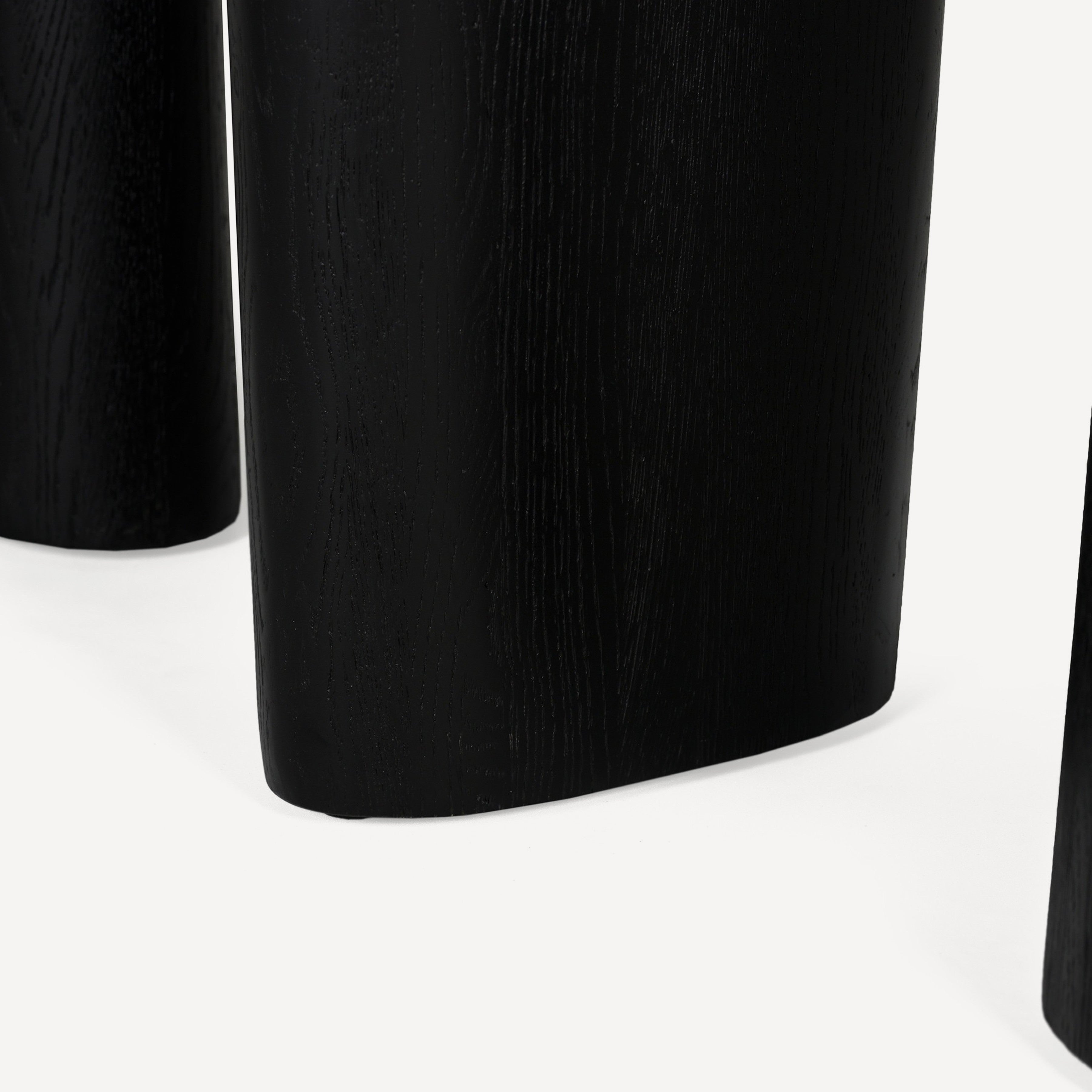 Laurel Solid White Oak Console Table