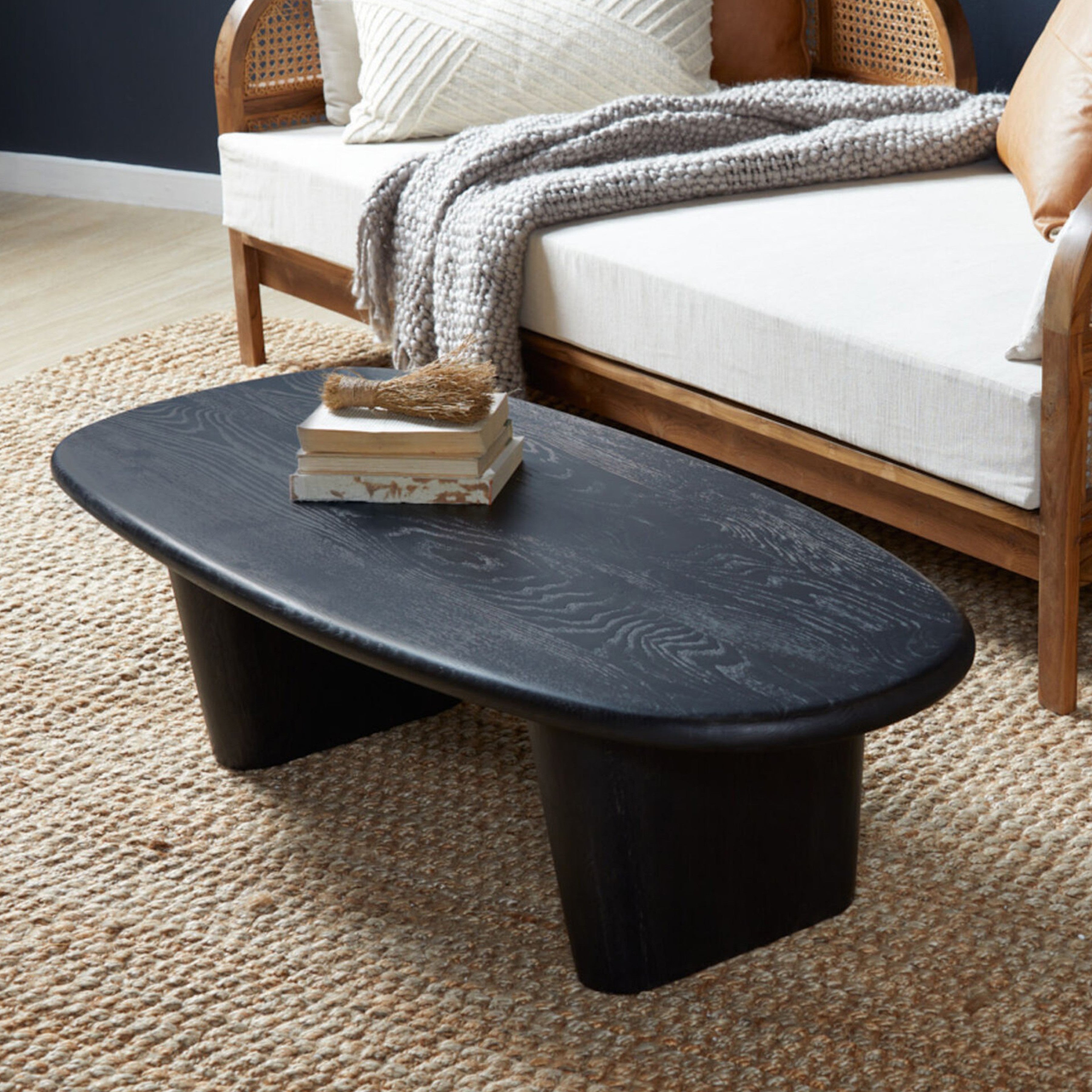Laurel Solid White Oak Coffee Table