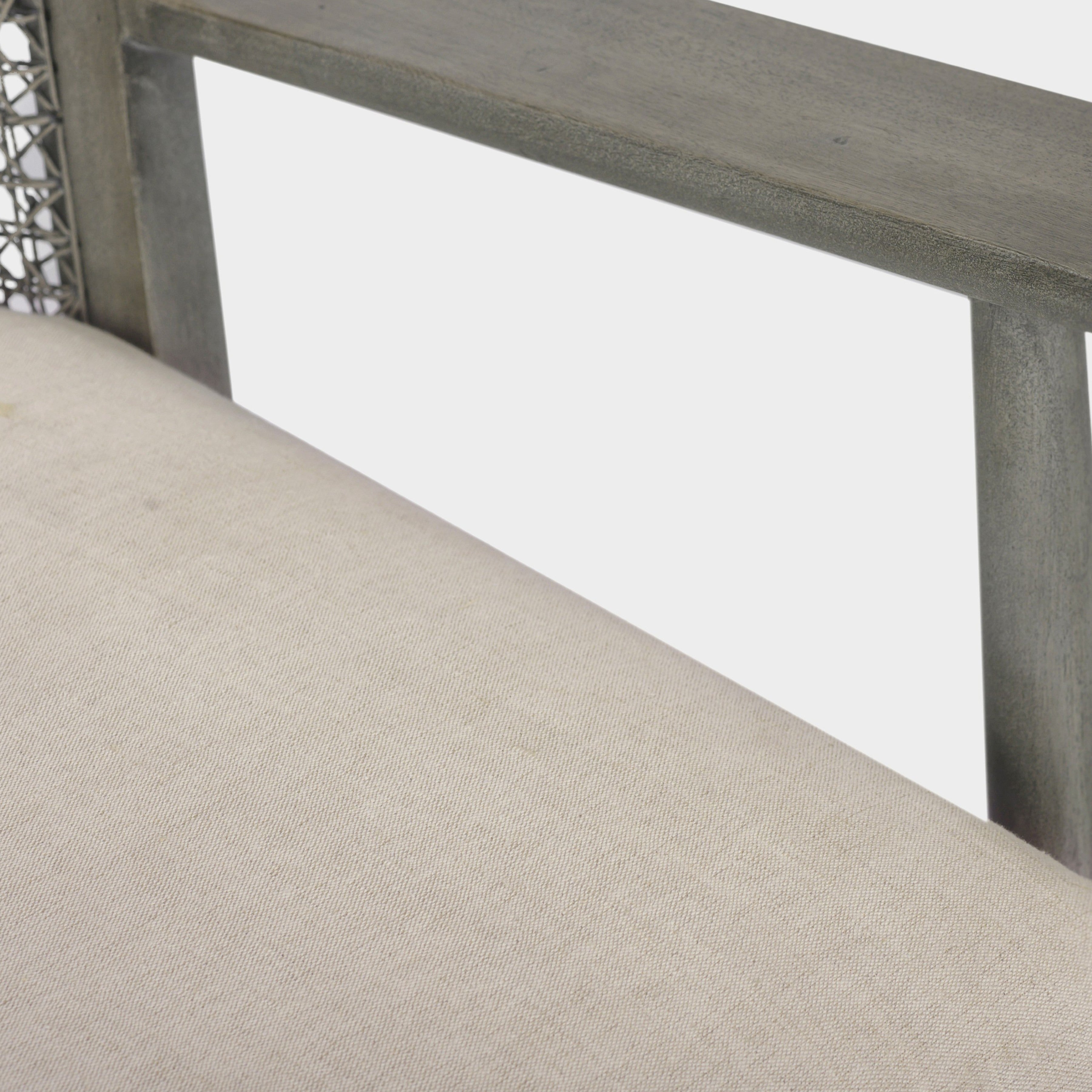 Wingman Cane Accent Chair