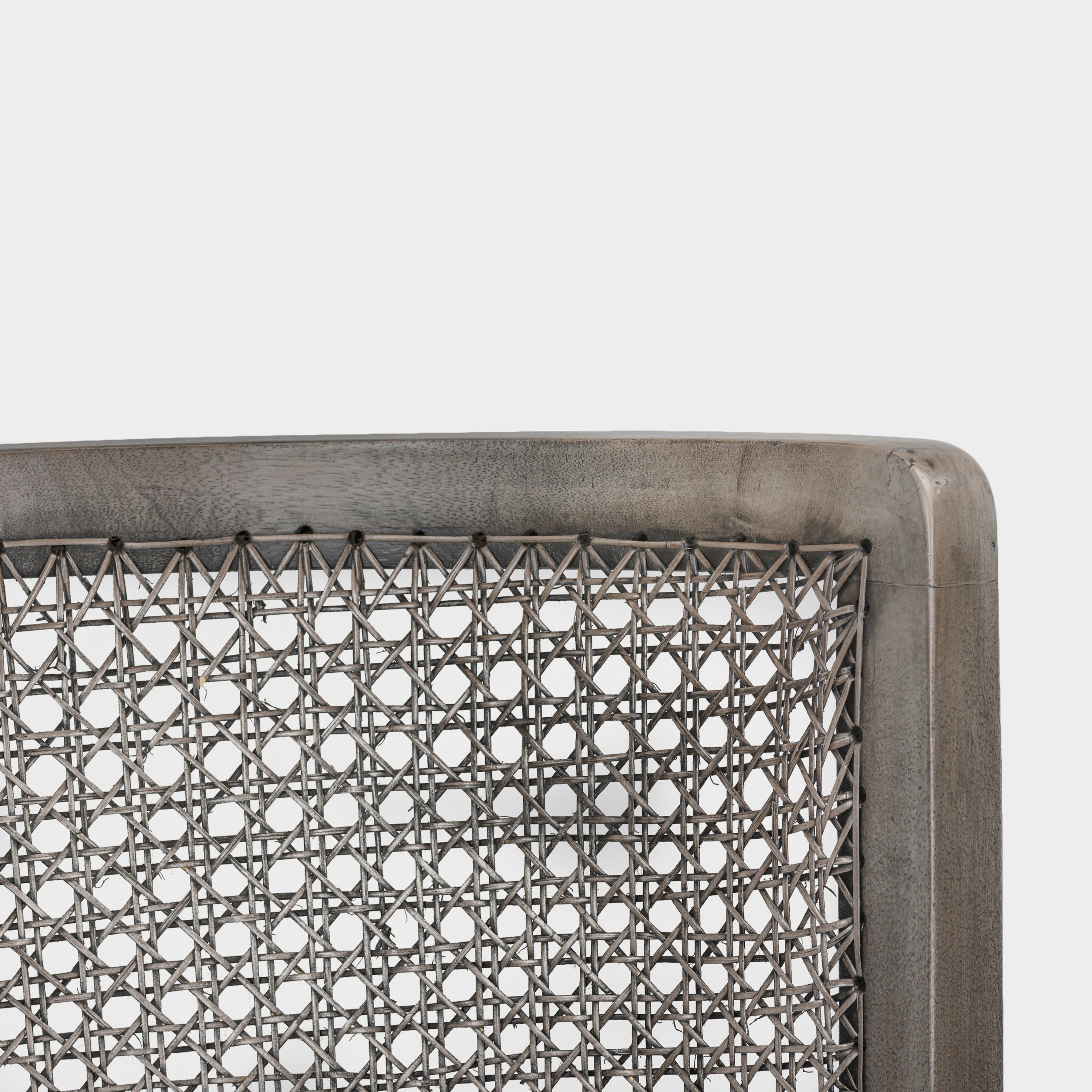 Wingman Cane Accent Chair