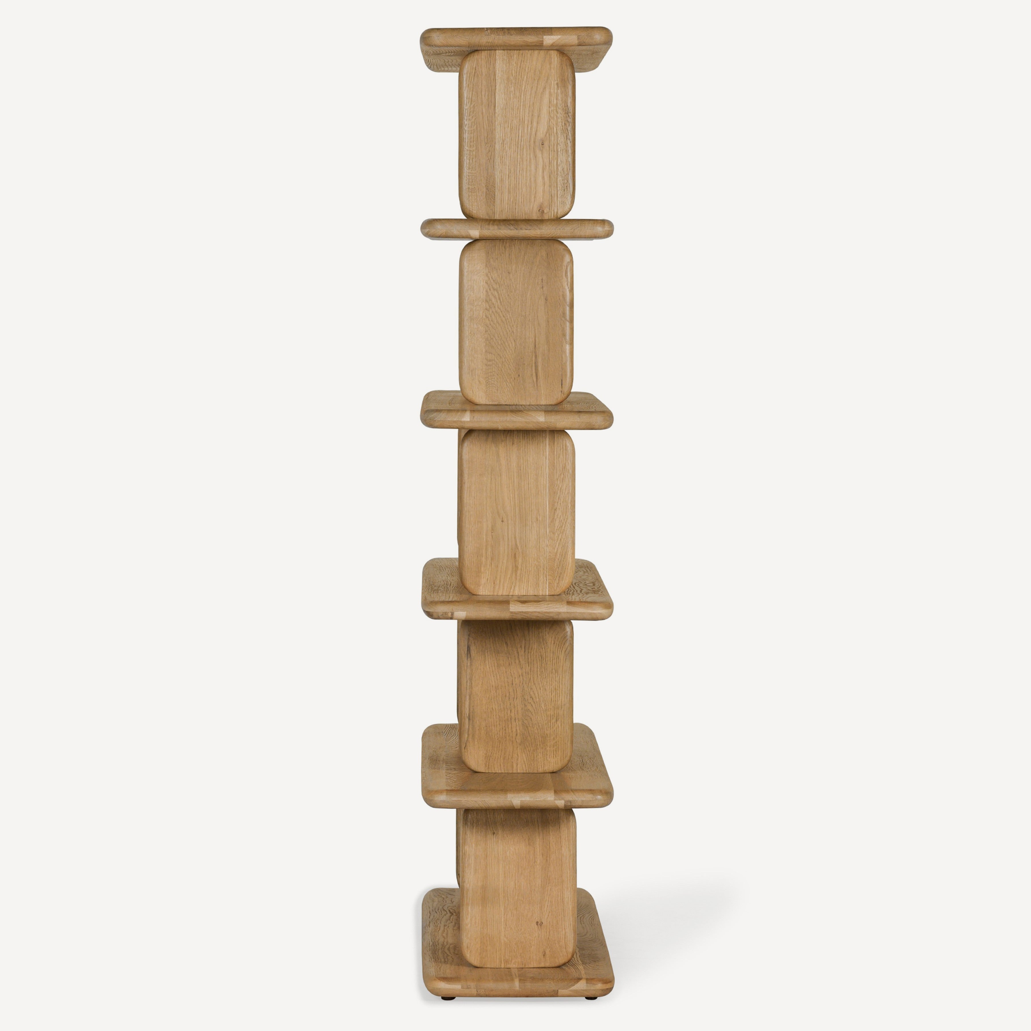 Laurel Solid White Oak Shelving