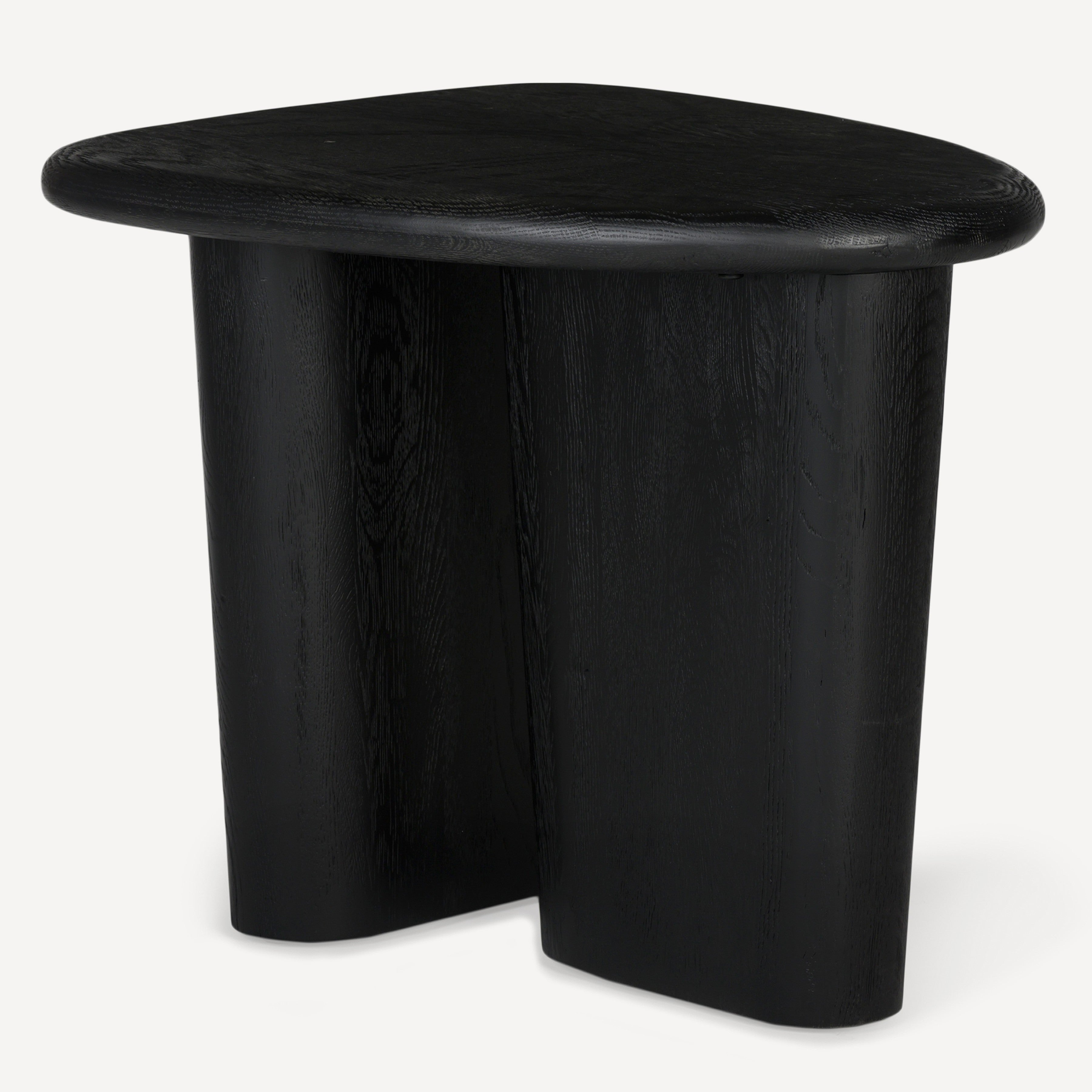 Laurel Solid White Oak Side Table