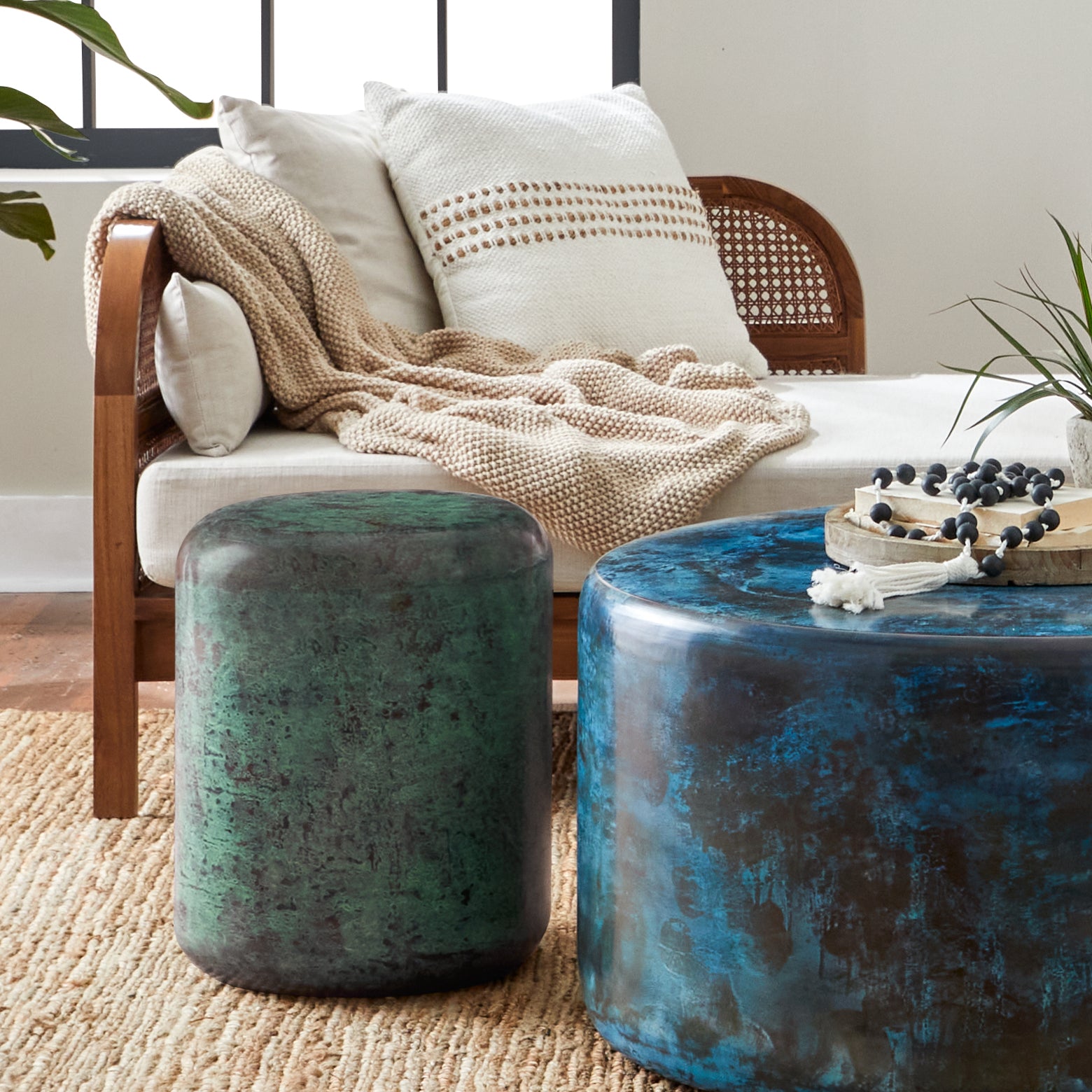 Moon Patina Side Table