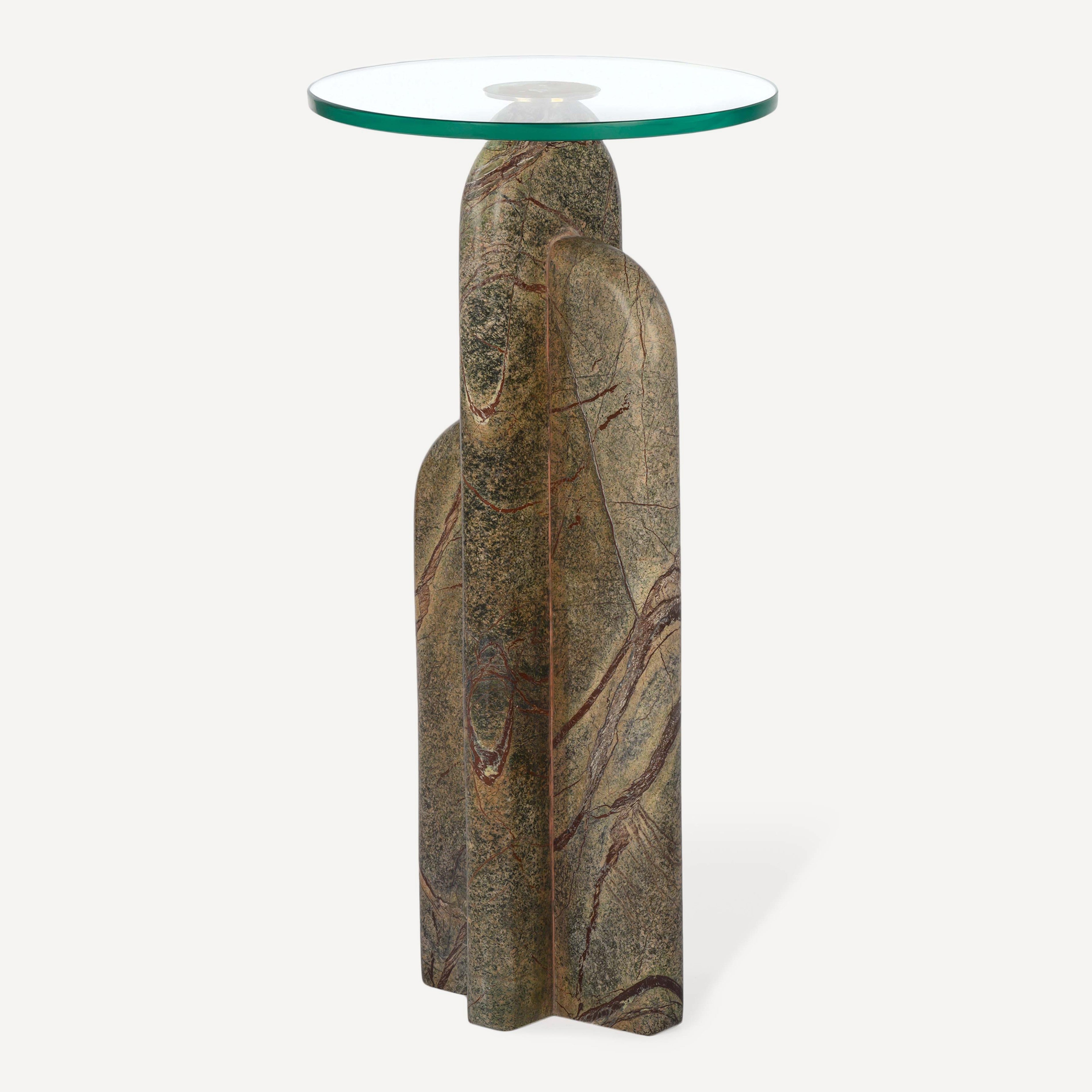 Archway Marble Drink Table