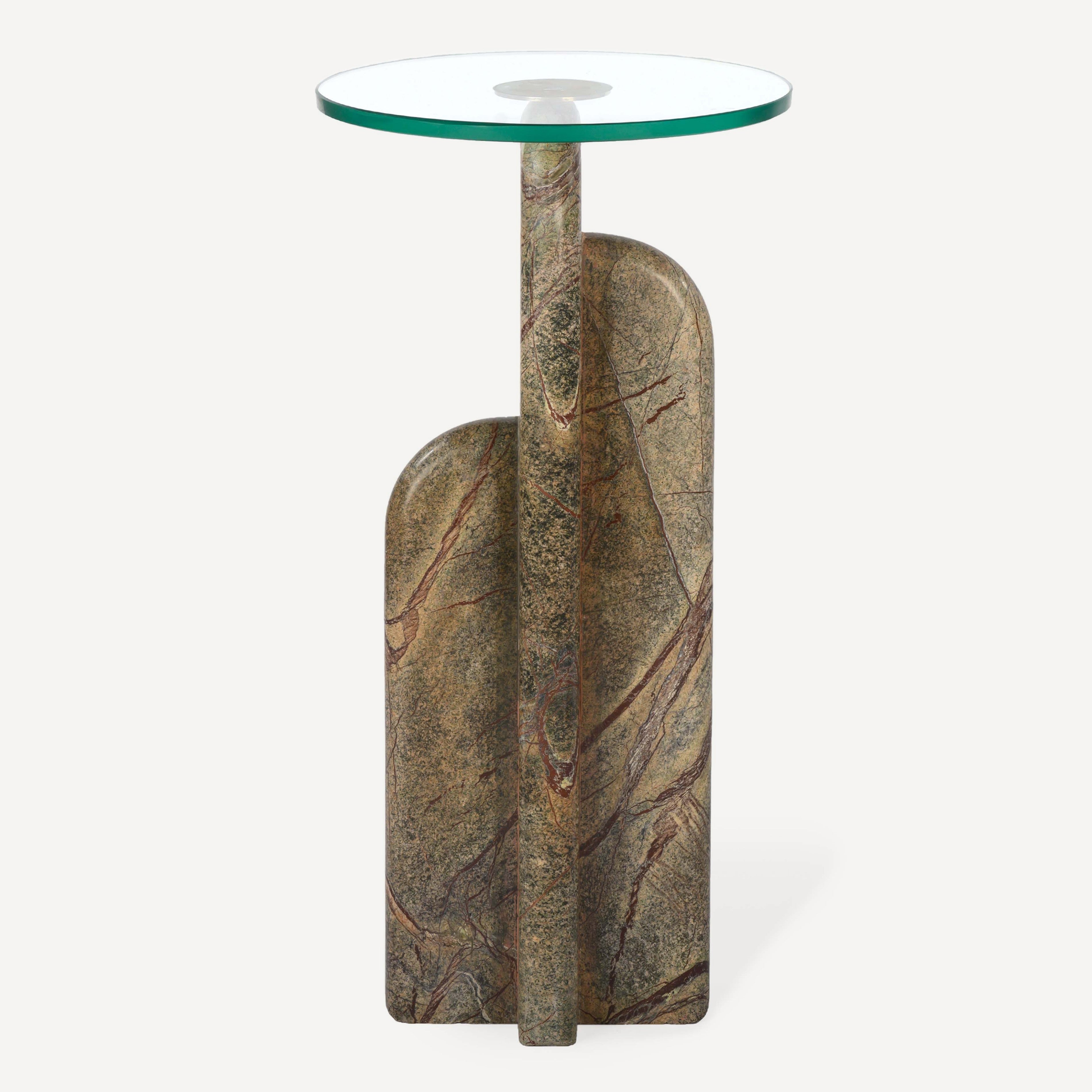 Archway Marble Drink Table