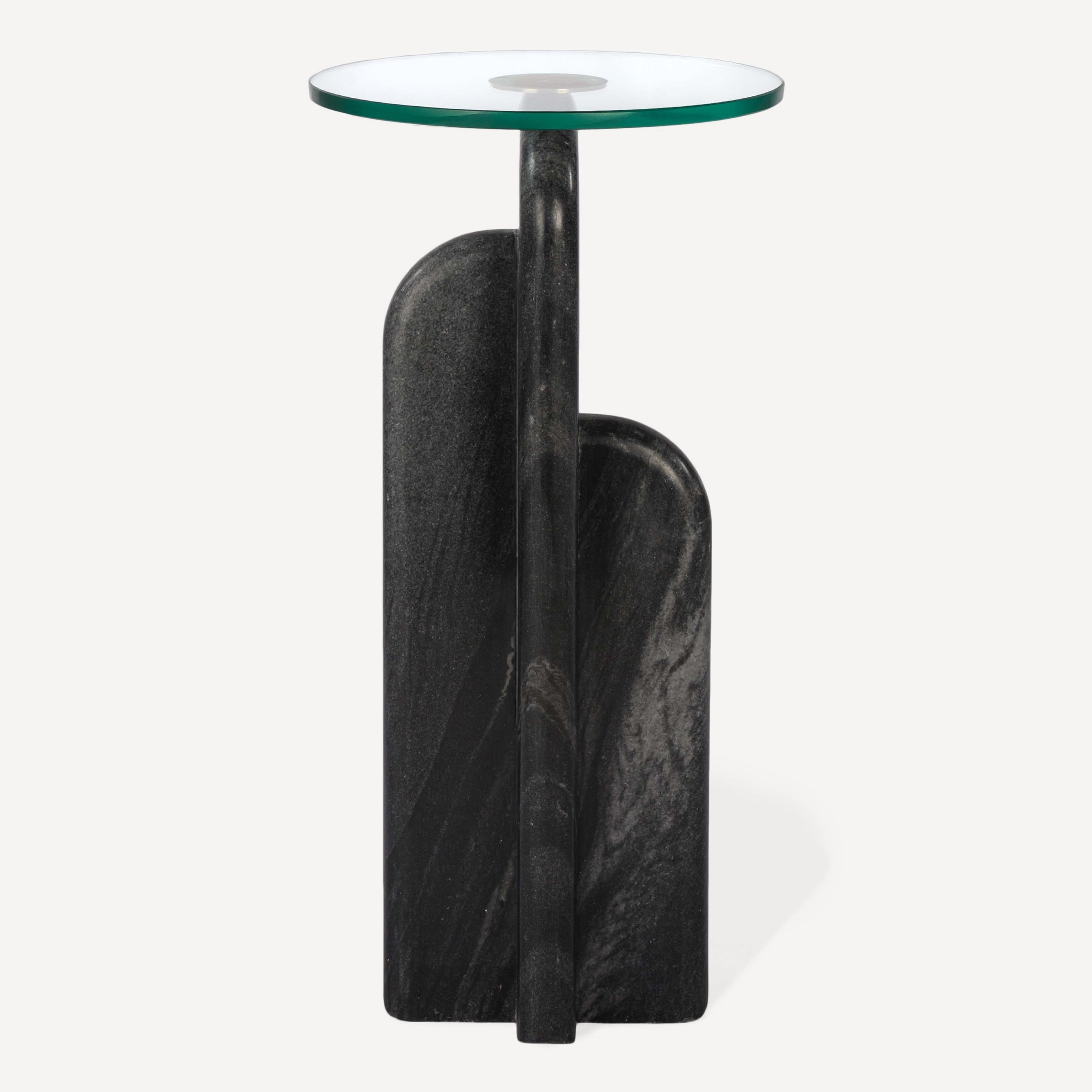 Archway Marble Drink Table