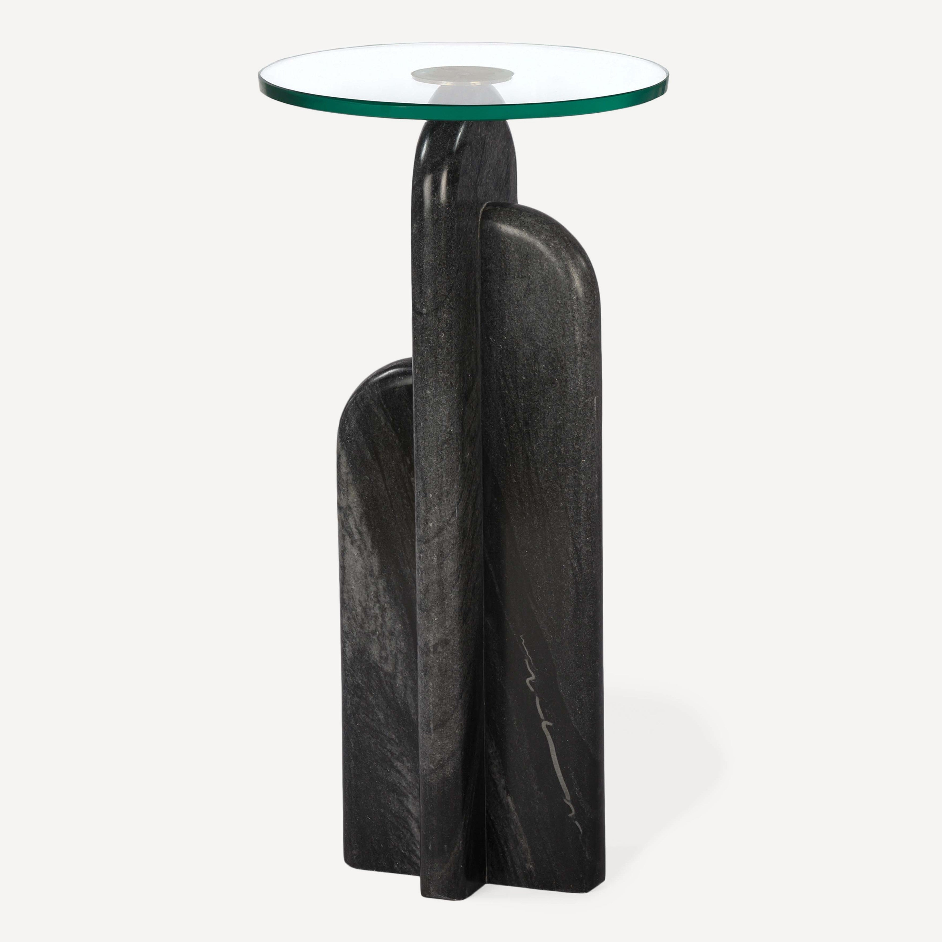 Archway Marble Drink Table