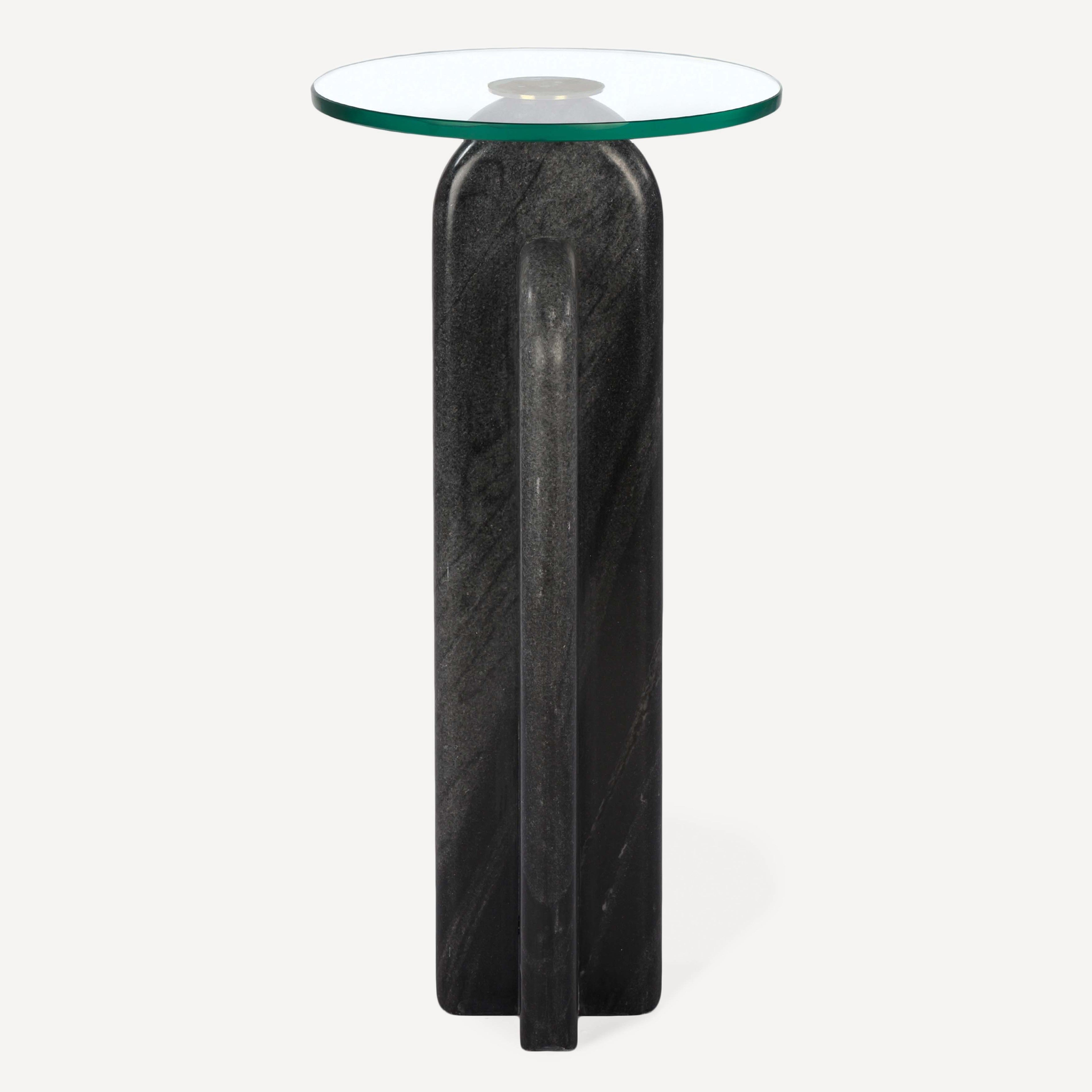 Archway Marble Drink Table