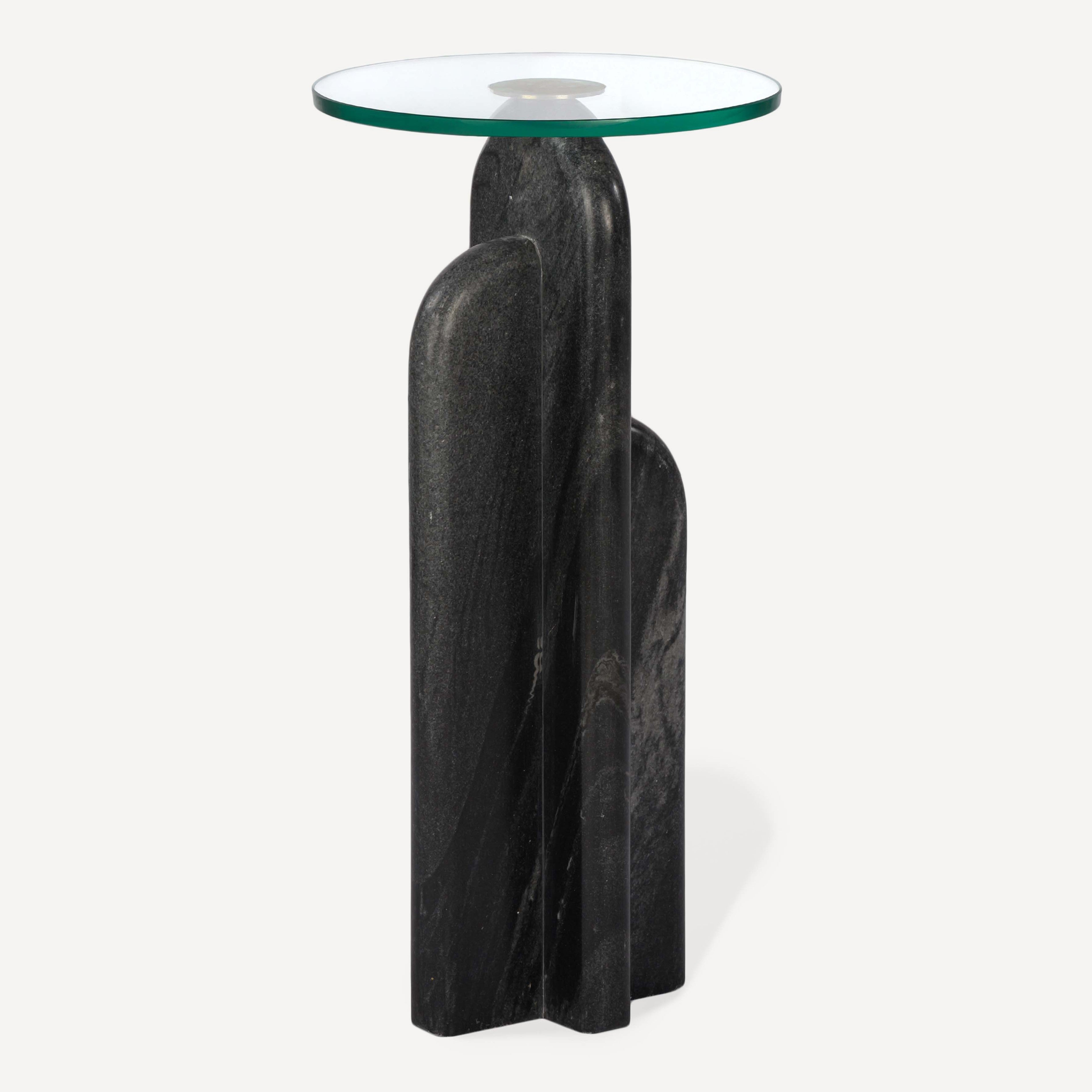 Archway Marble Drink Table