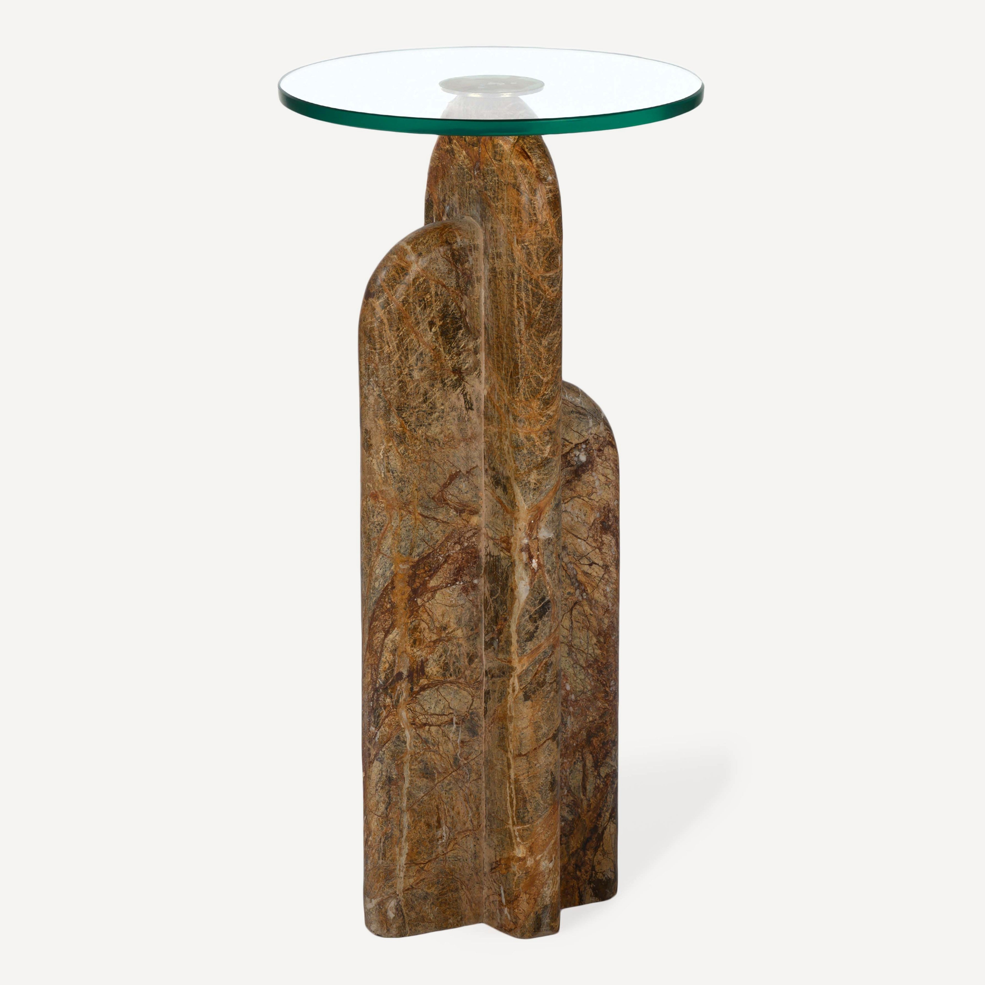 Archway Marble Drink Table
