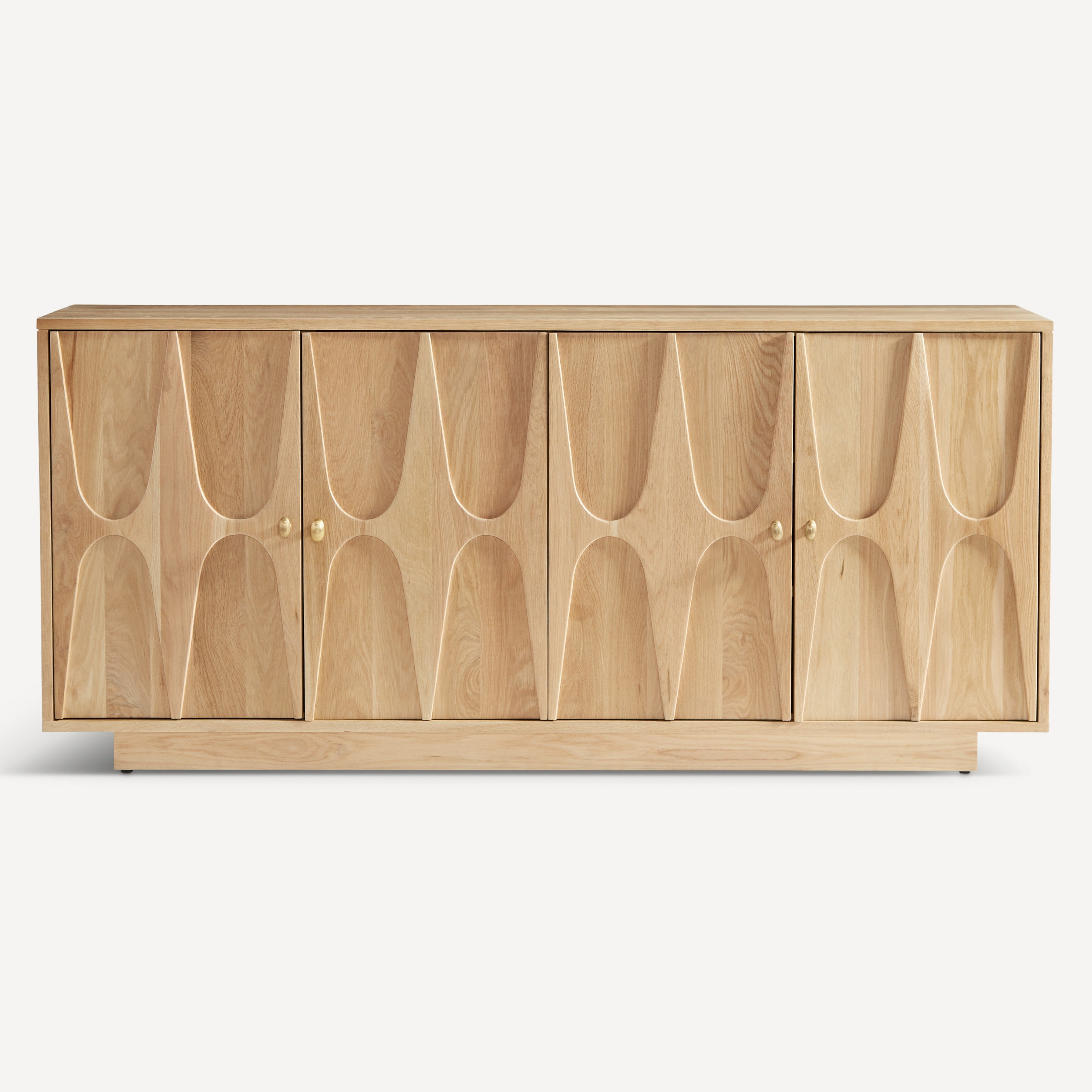 Roma Solid Oak Sideboard - Natural