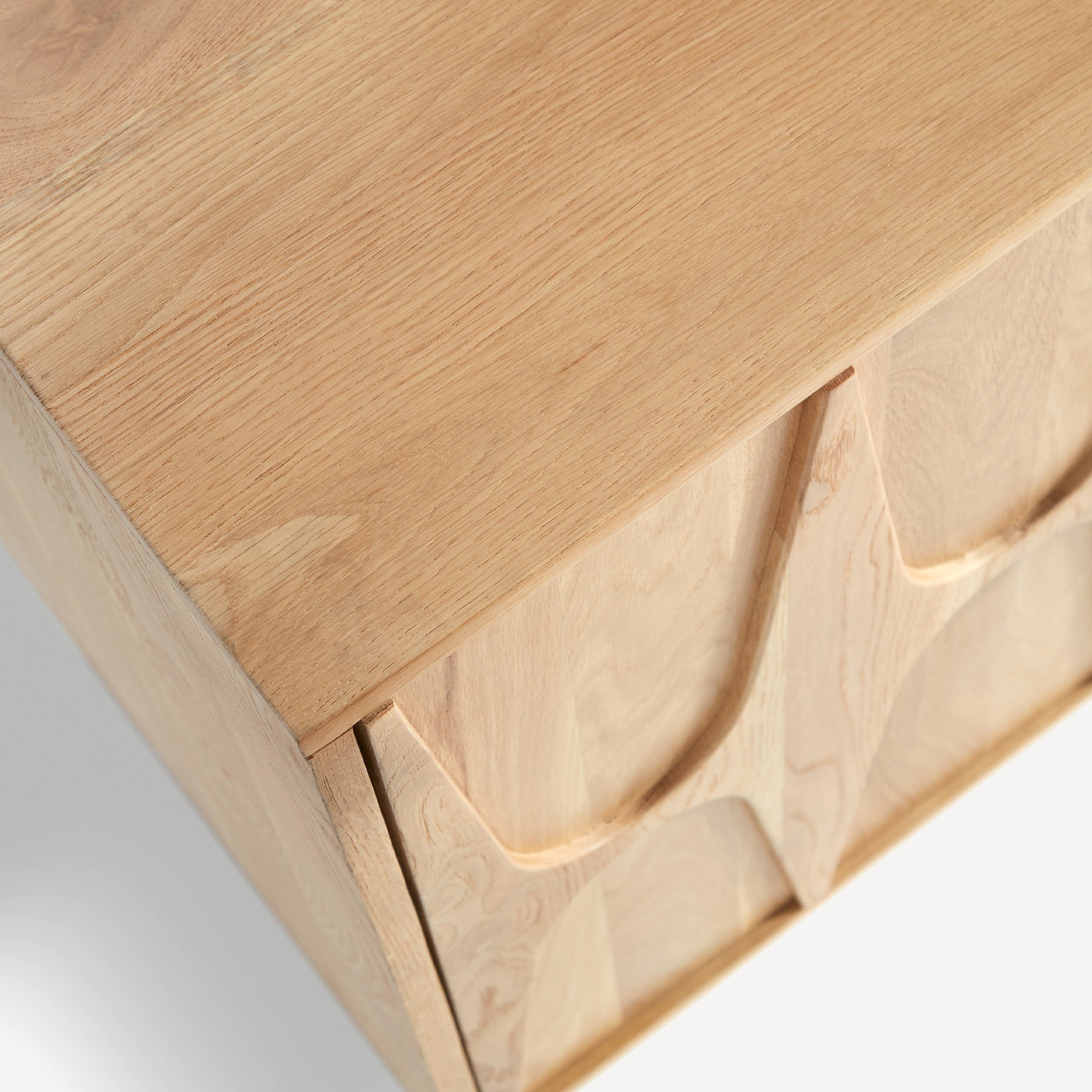 Roma Solid Oak Sideboard - Natural