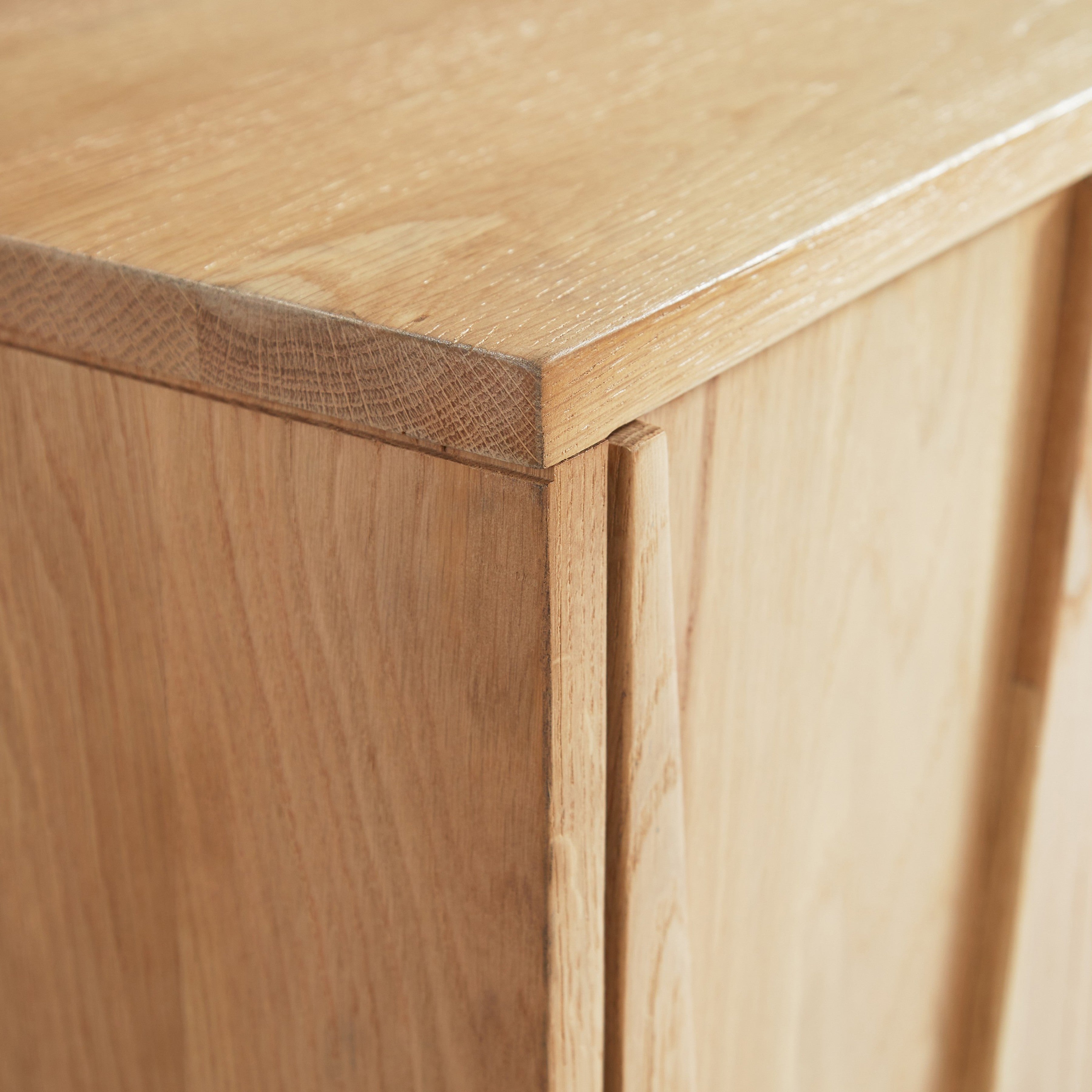 Roma Solid Oak Sideboard - Natural