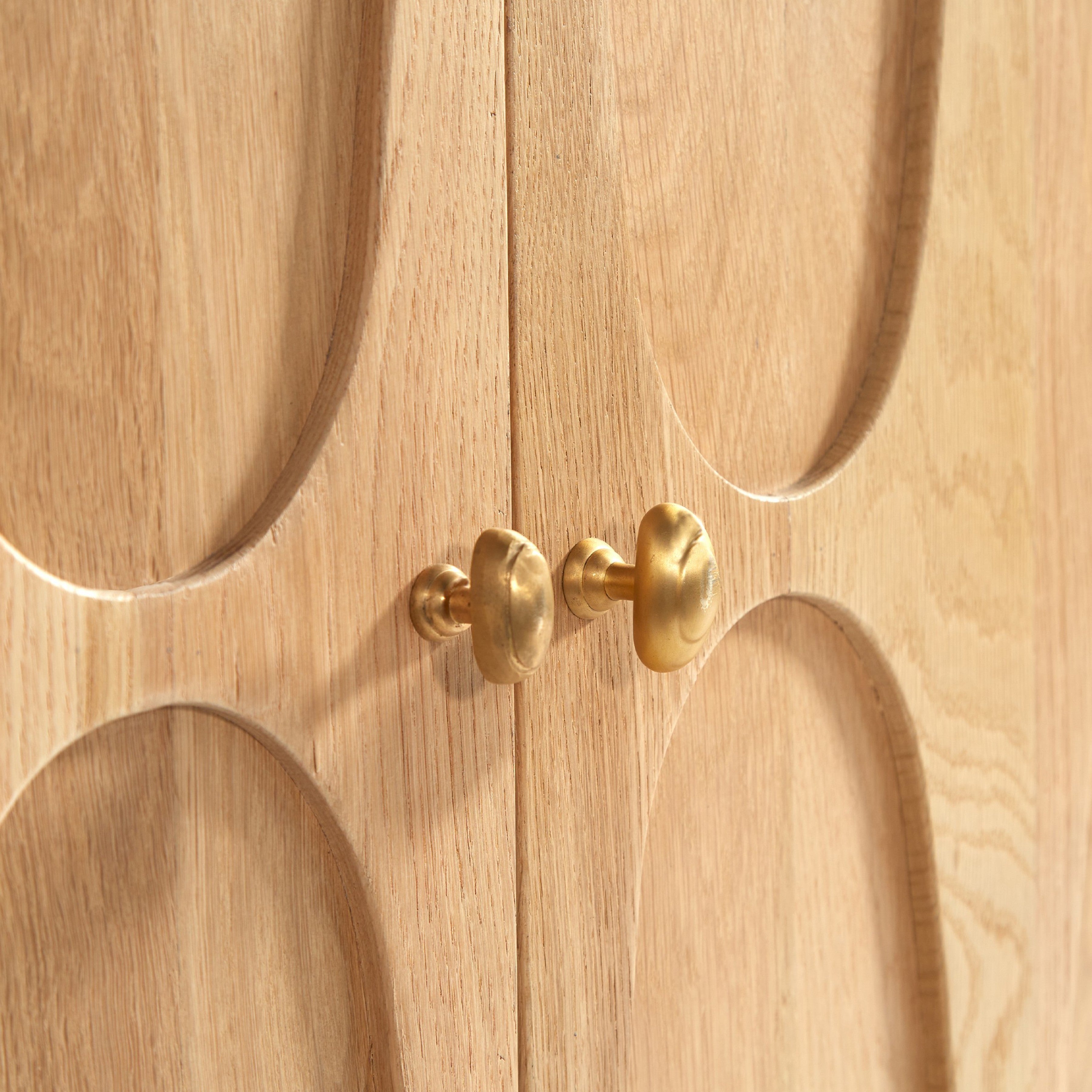 Roma Solid Oak Sideboard - Natural
