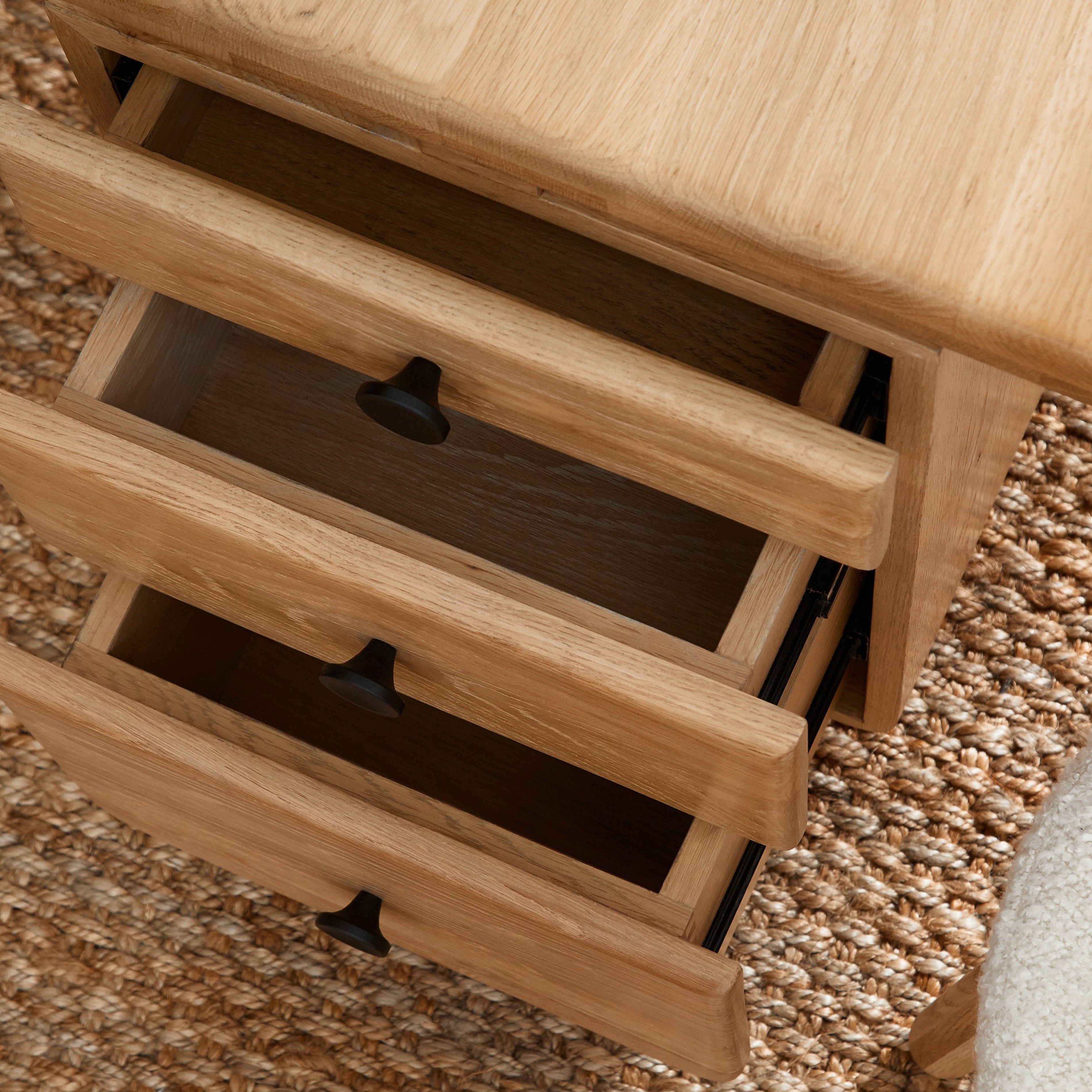 Current Solid White Oak Desk - Natural