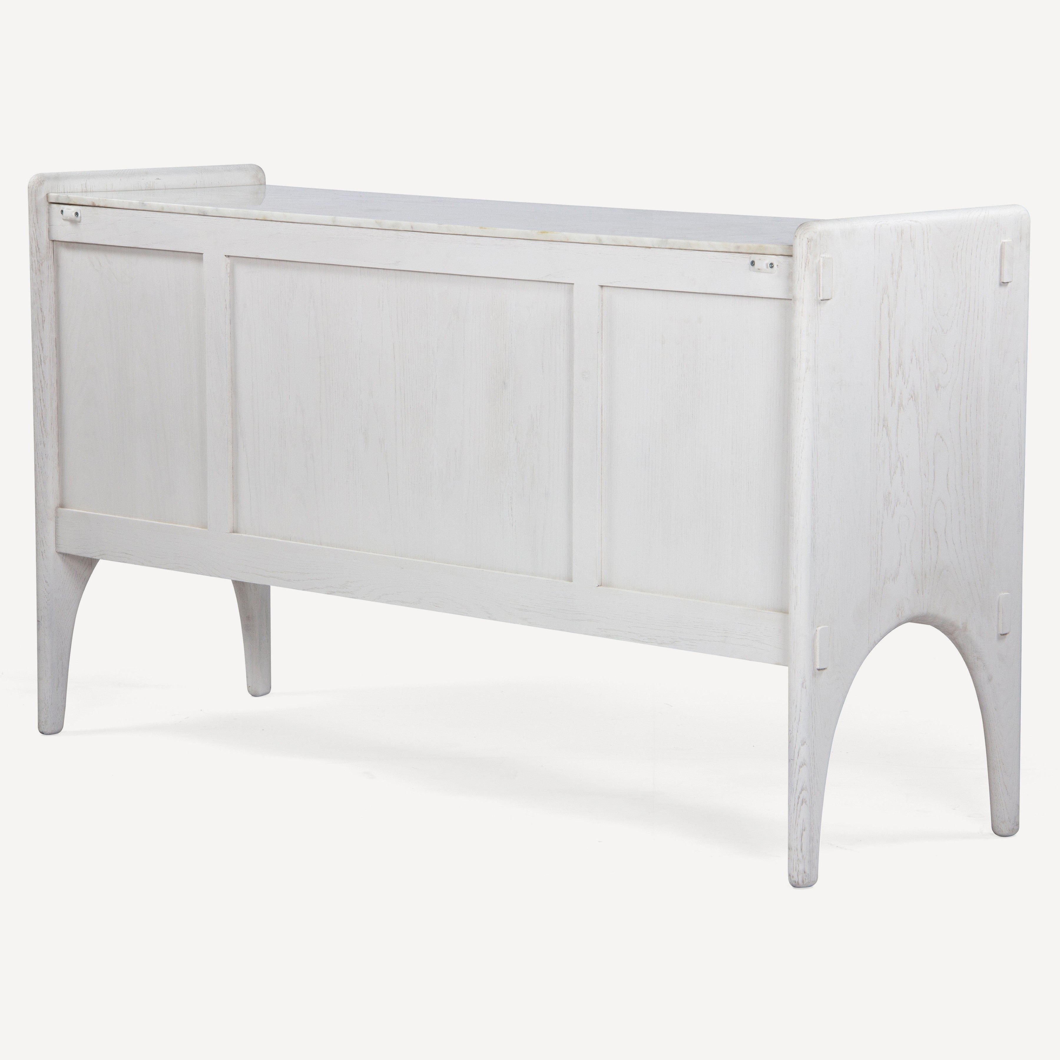Luna Oak Marble Sideboard