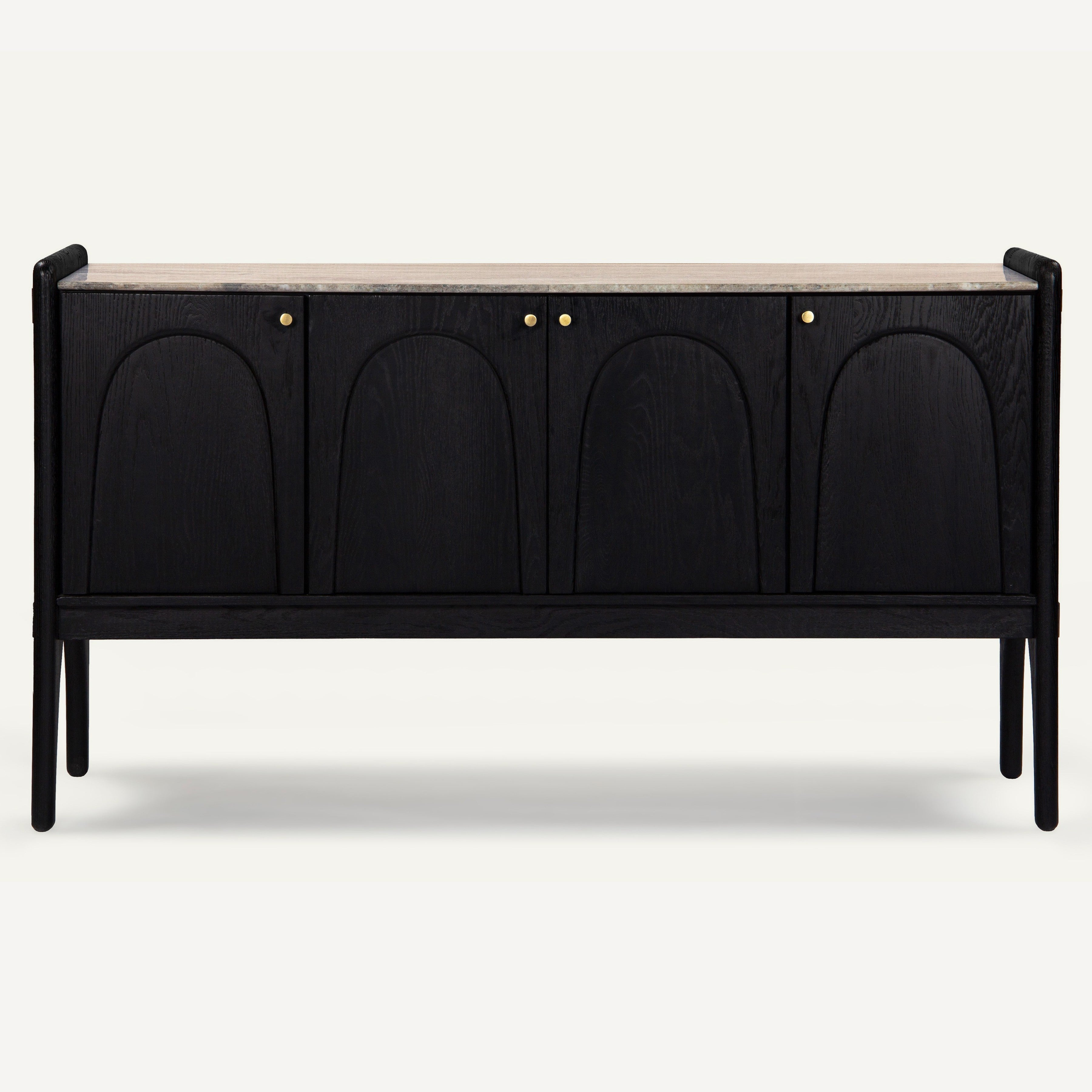 Luna Oak Marble Sideboard
