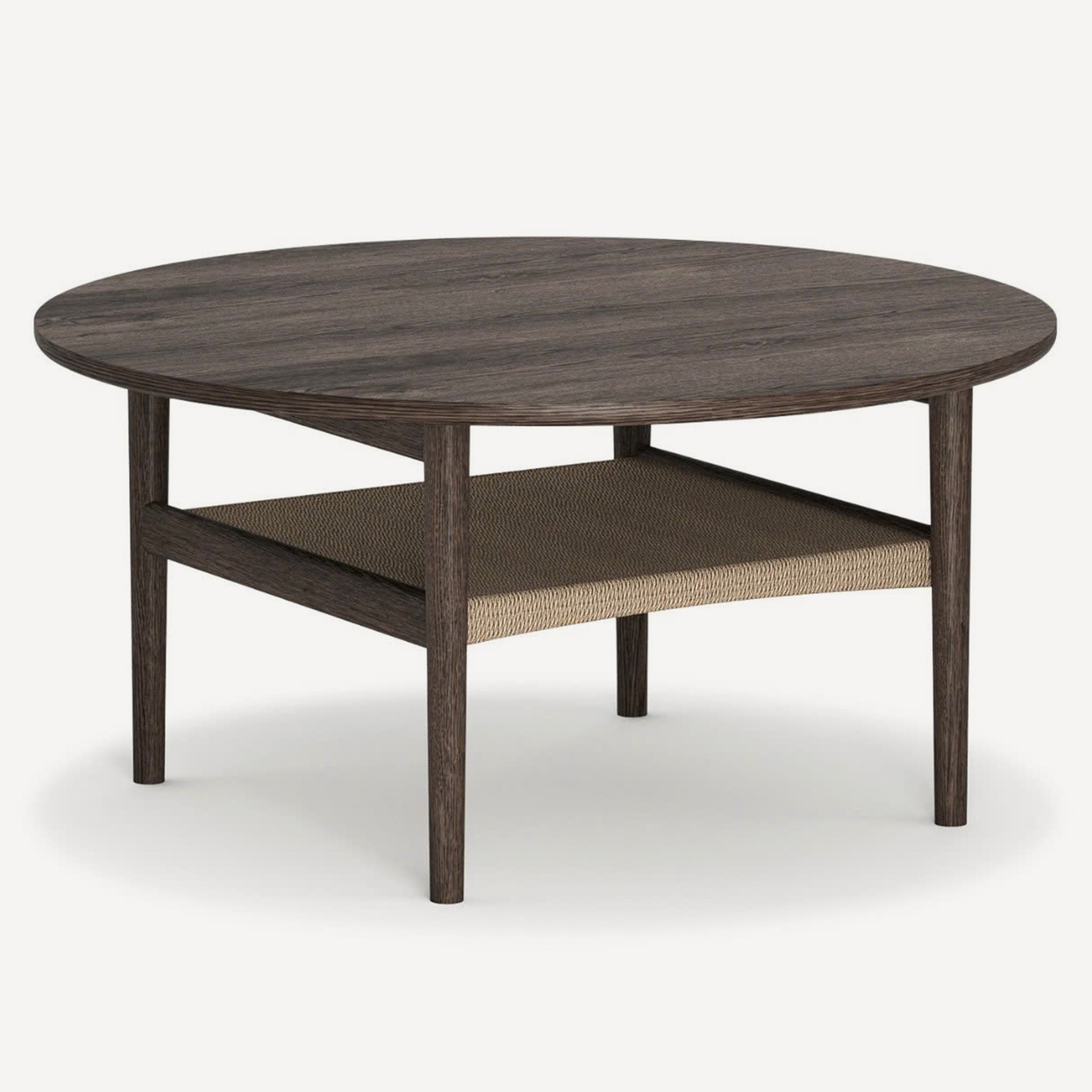 Hudson Oak Round Coffee Table