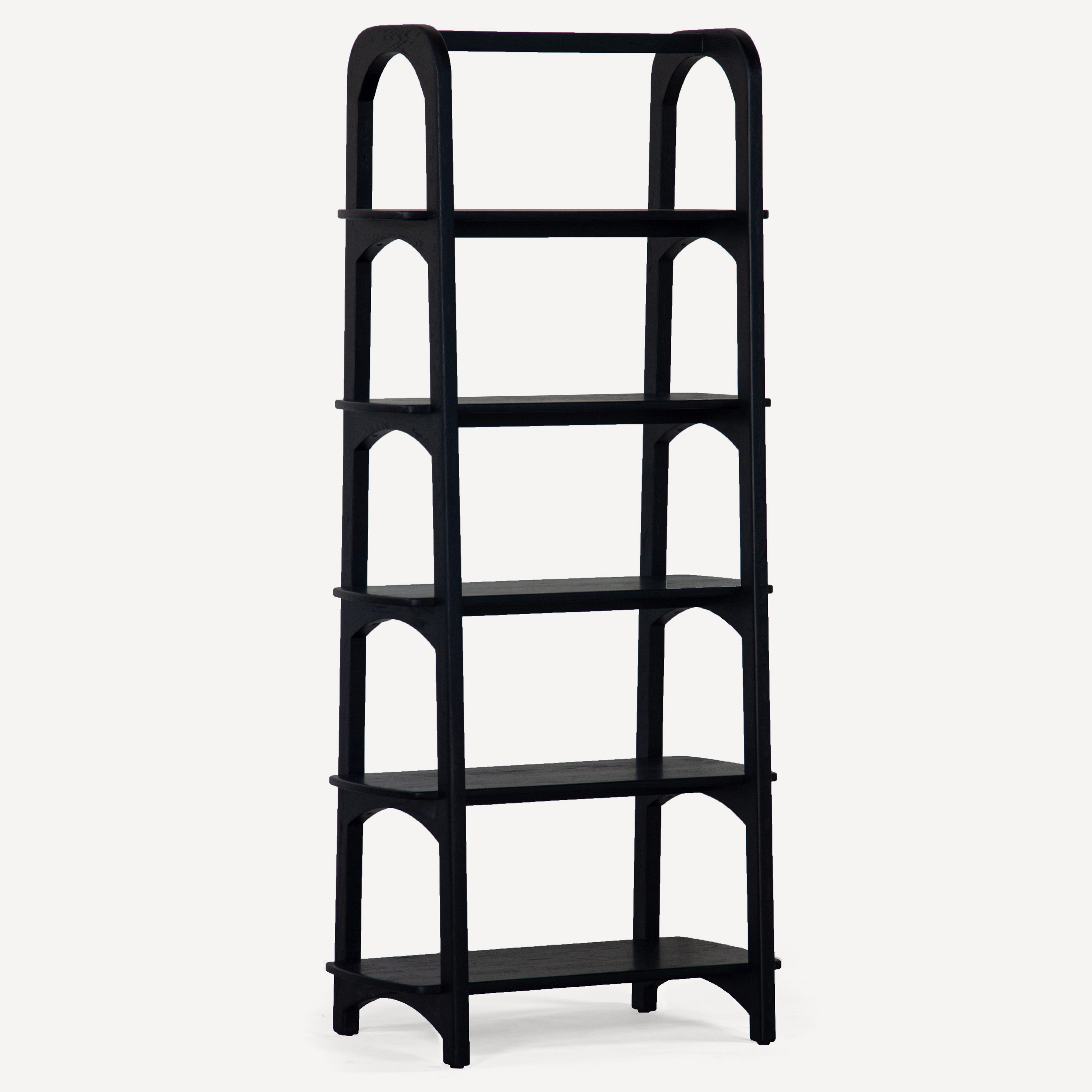 Luna Solid Oak Shelving