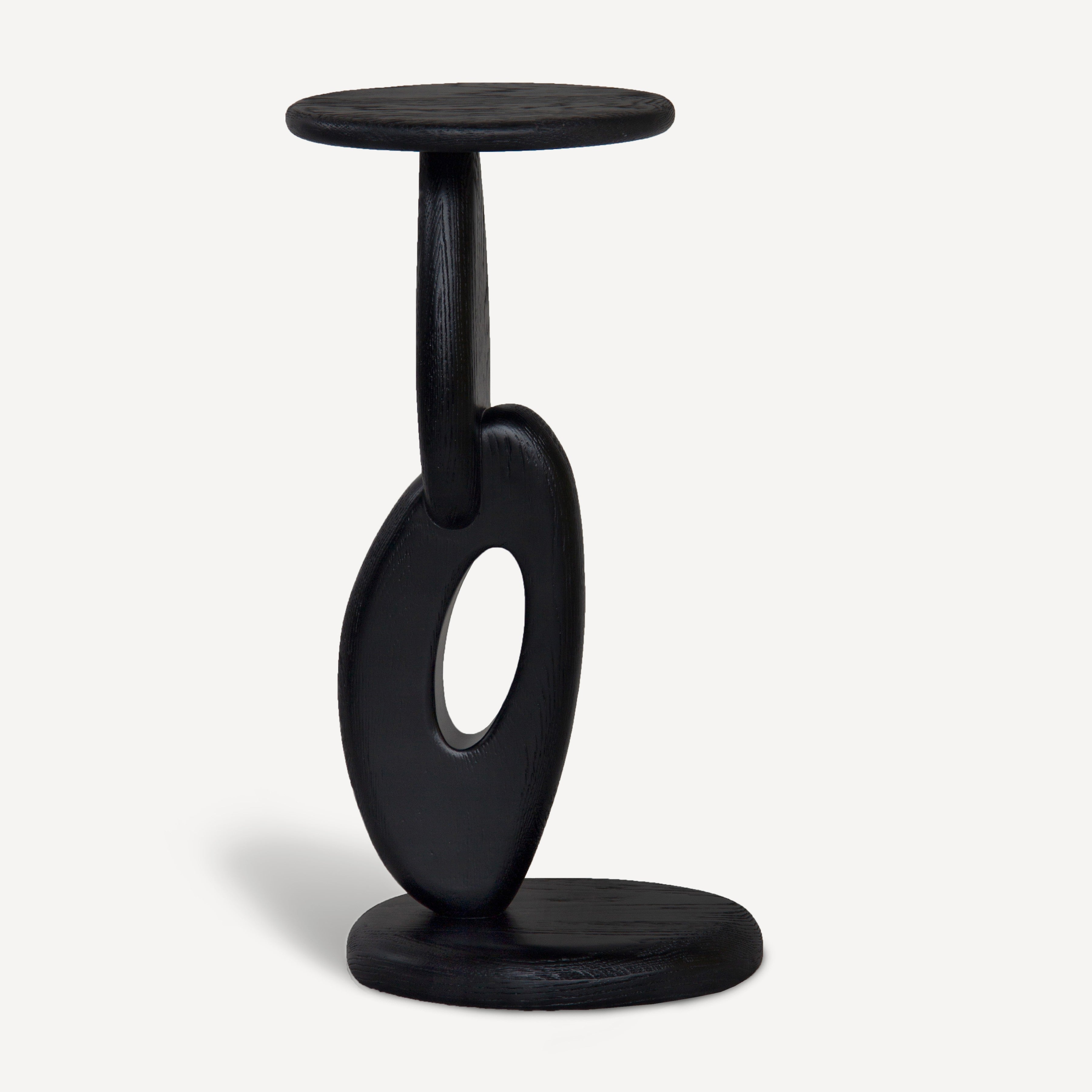 Totem Solid Oak Drink Table