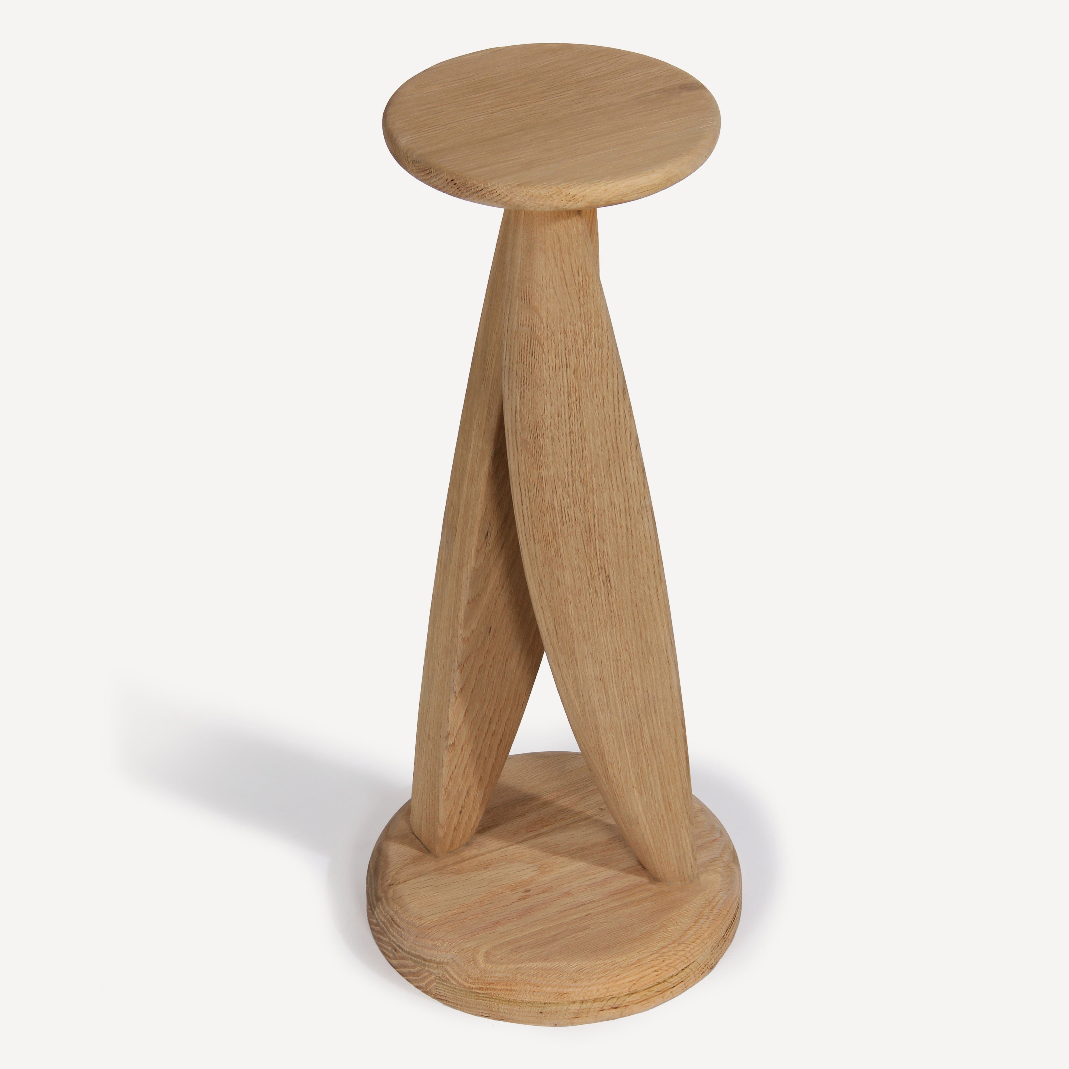 Tola Solid Oak Drink Table