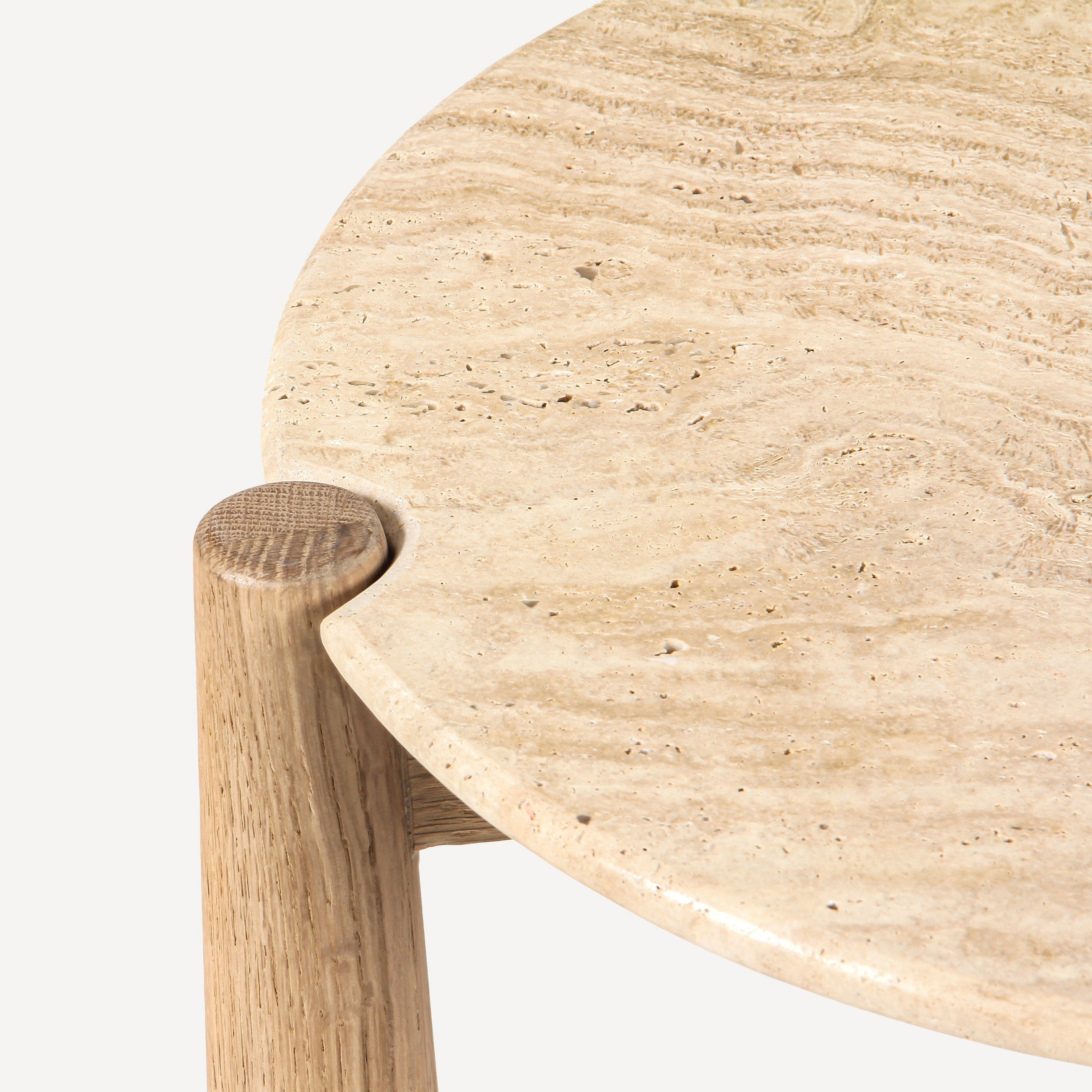 Carver Oak Side Table