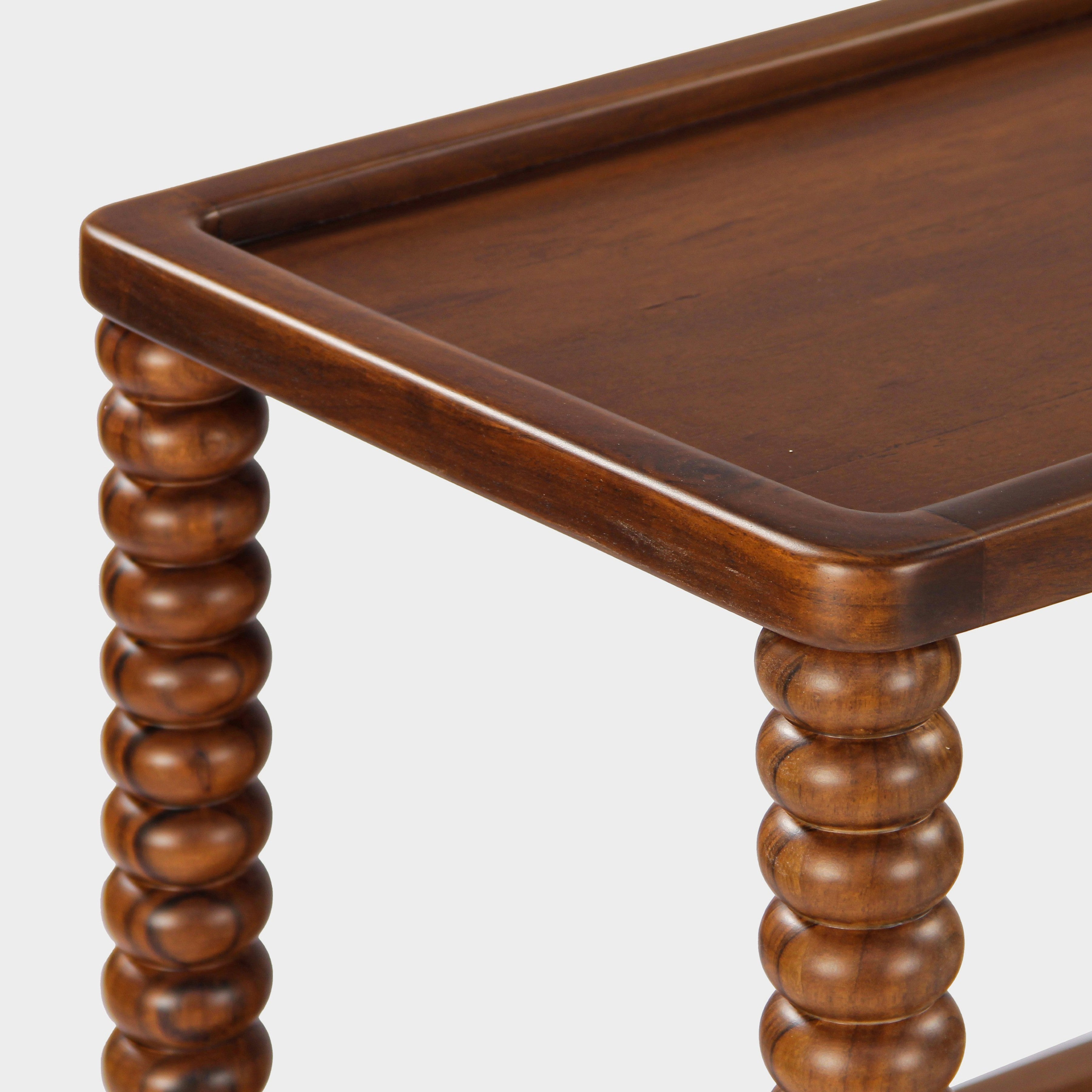 Twist Cane Solid Wood Console Table