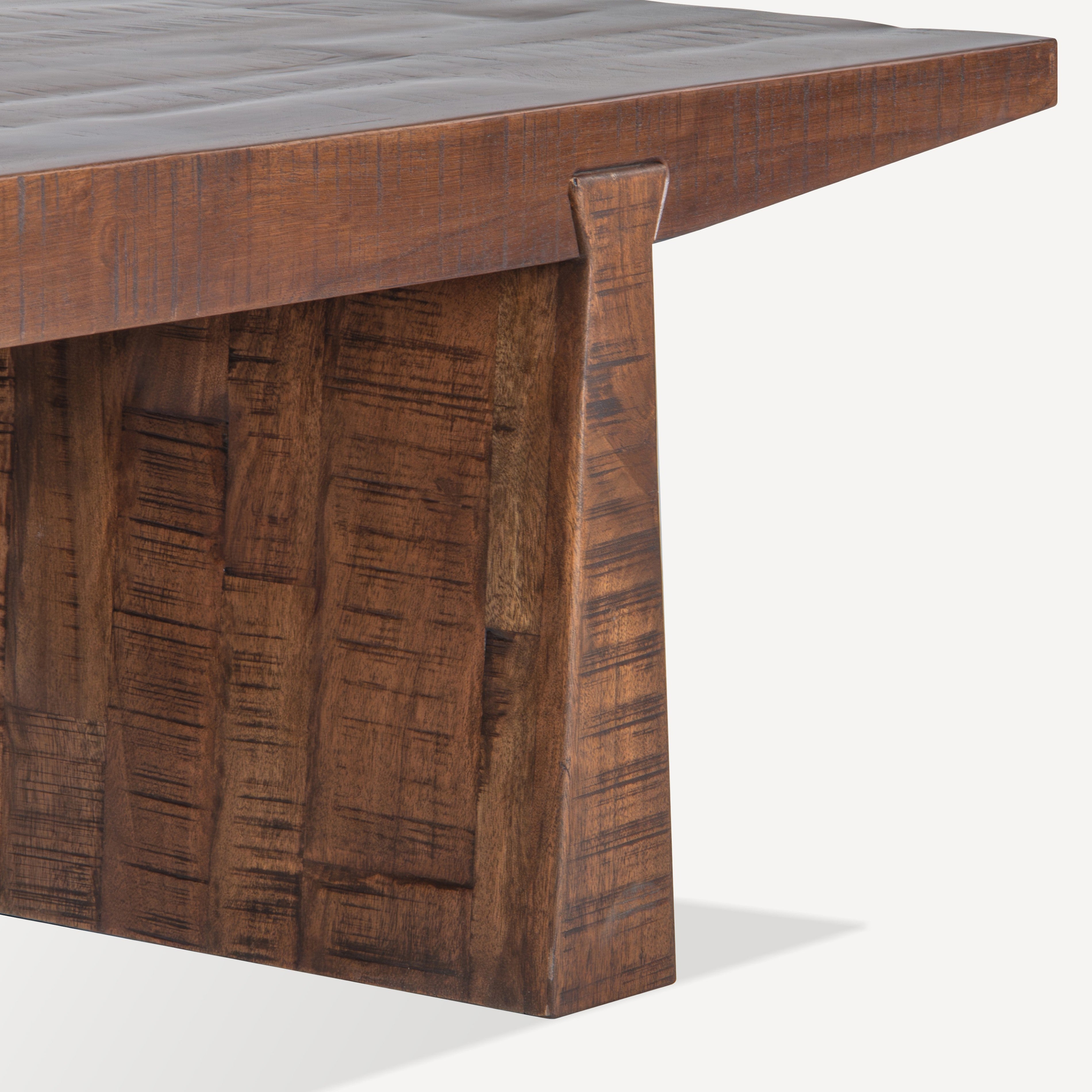 Keystone Reclaimed Wood Coffee Table - Rustic