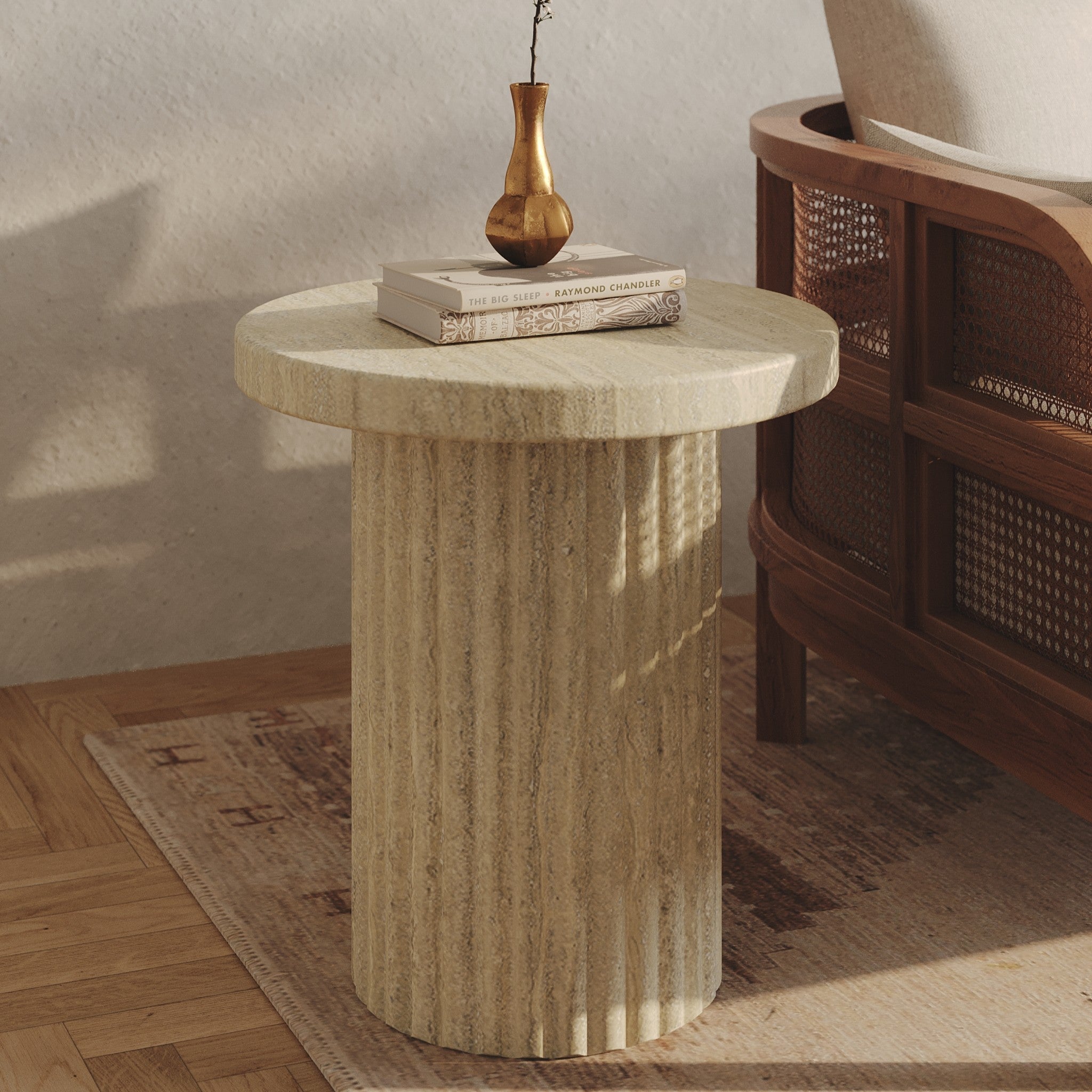 Forma Outdoor Side Table - Concrete
