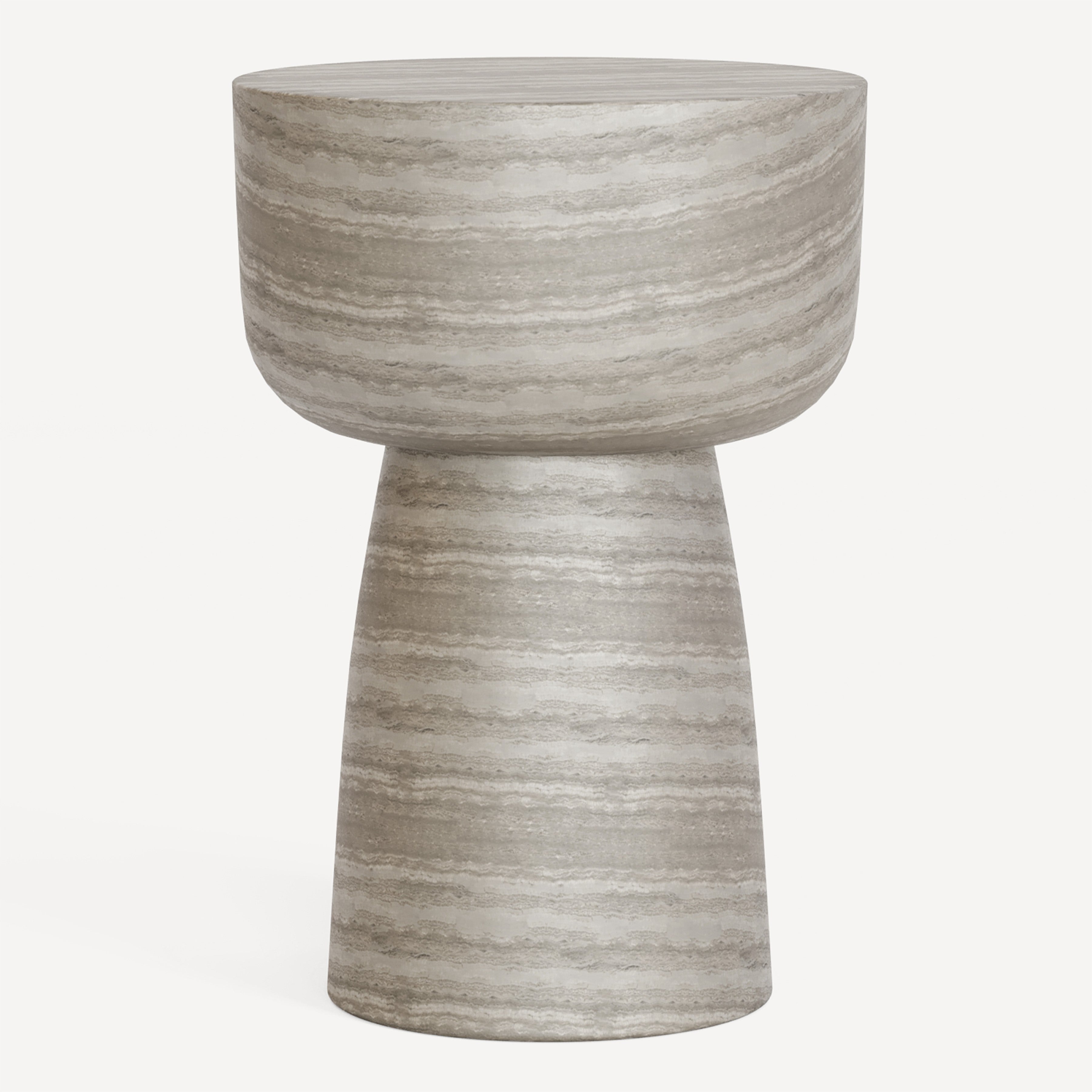 Arvo Outdoor Side Table - Concrete