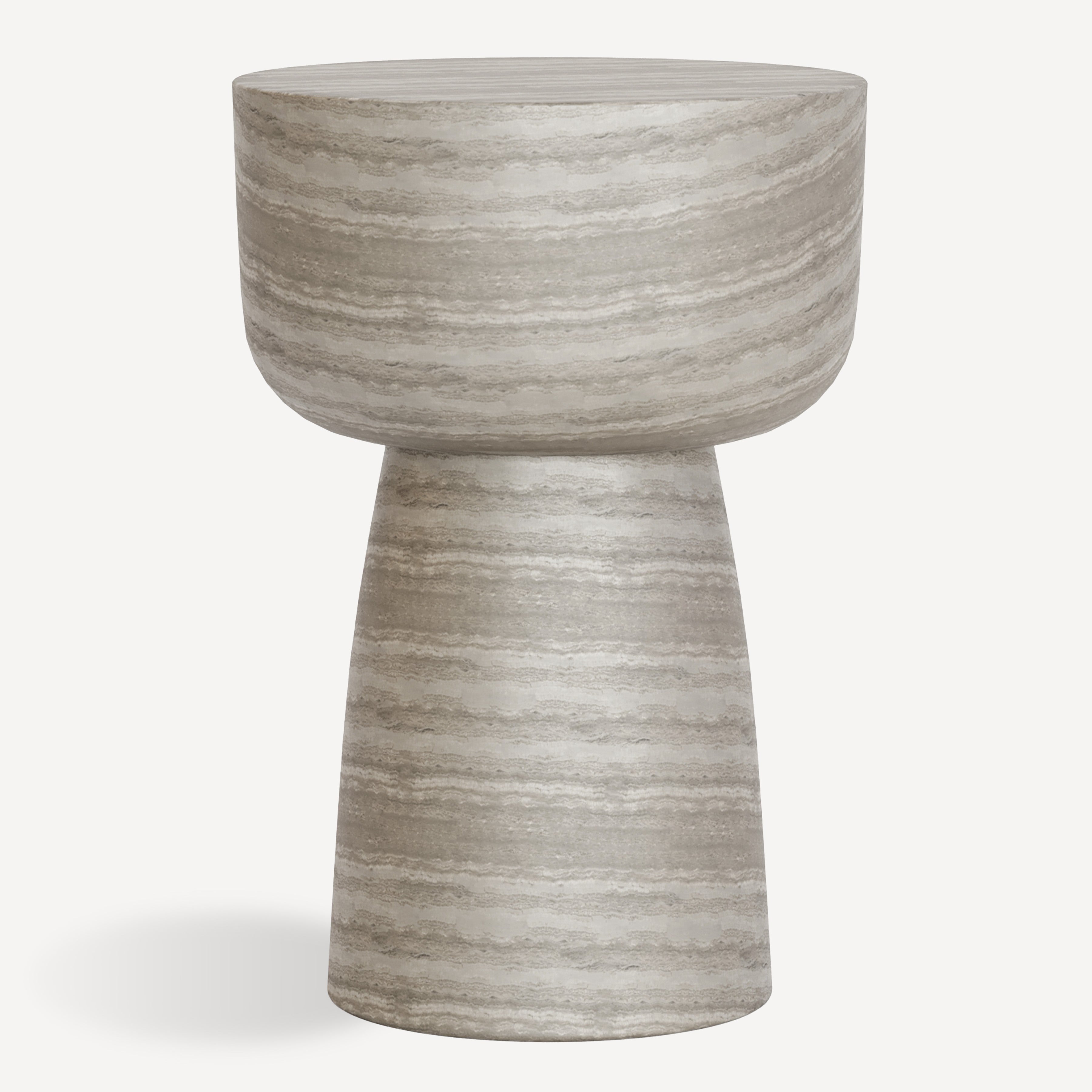 Arvo Outdoor Side Table - Concrete