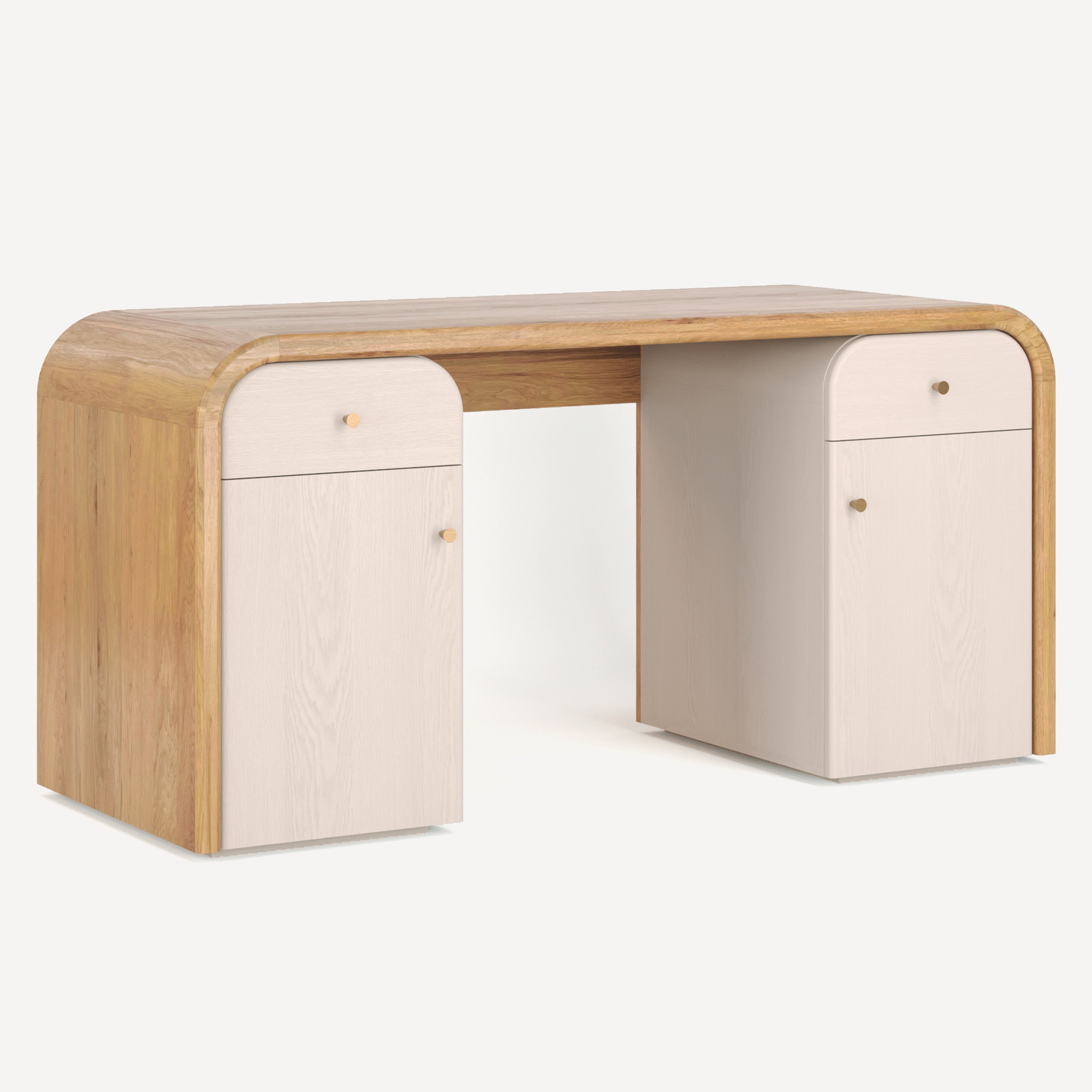 Liam Oak Desk