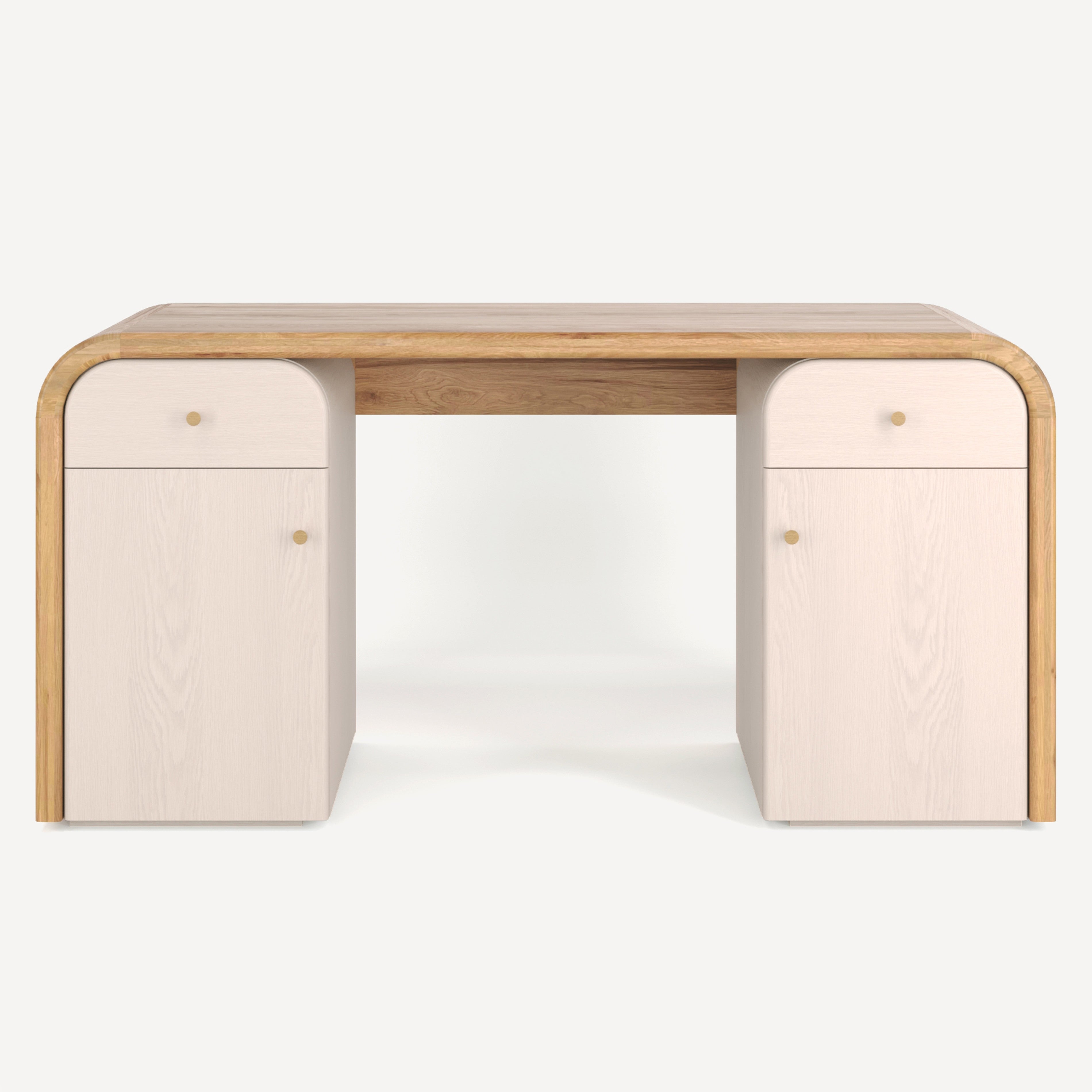 Liam Oak Desk