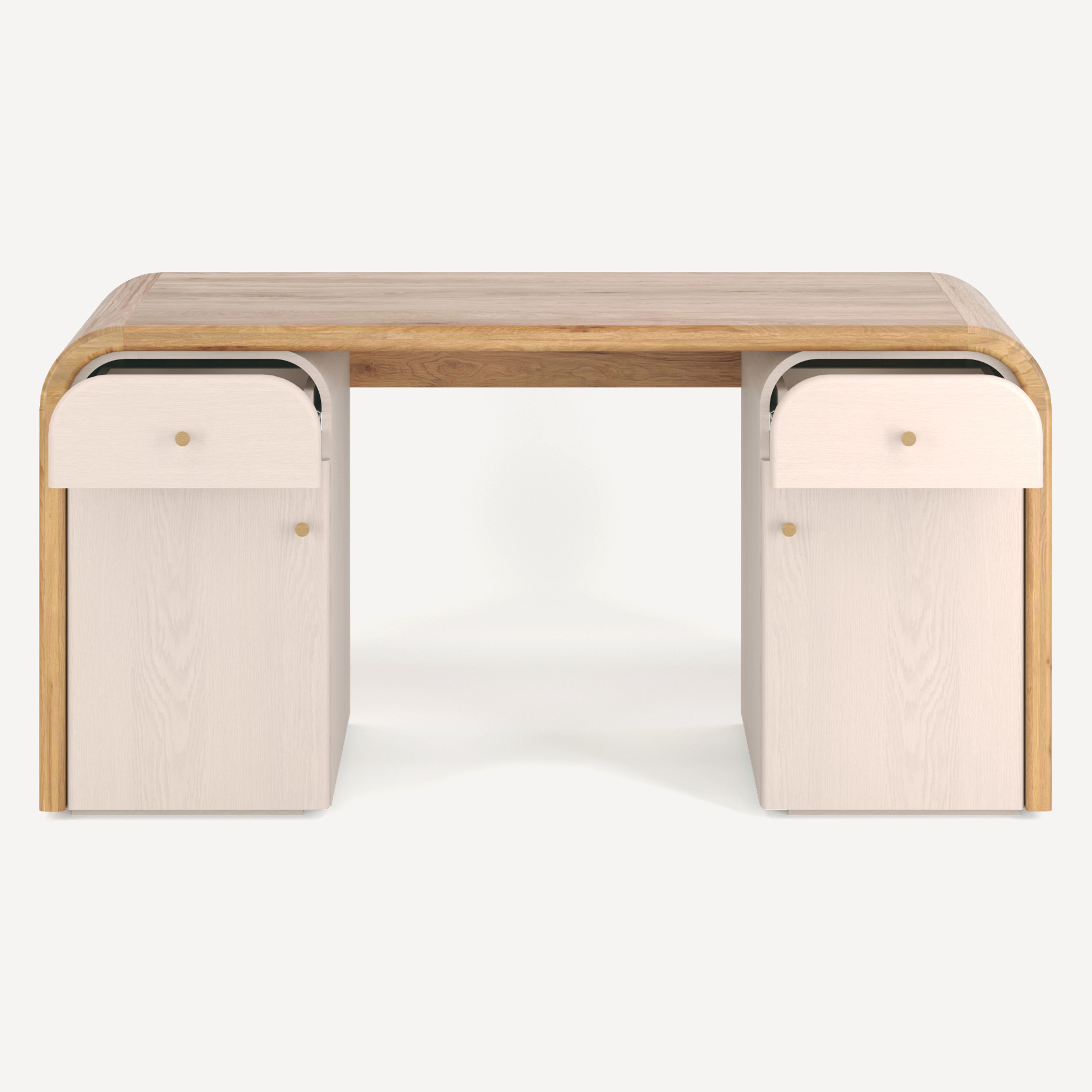 Liam Oak Desk