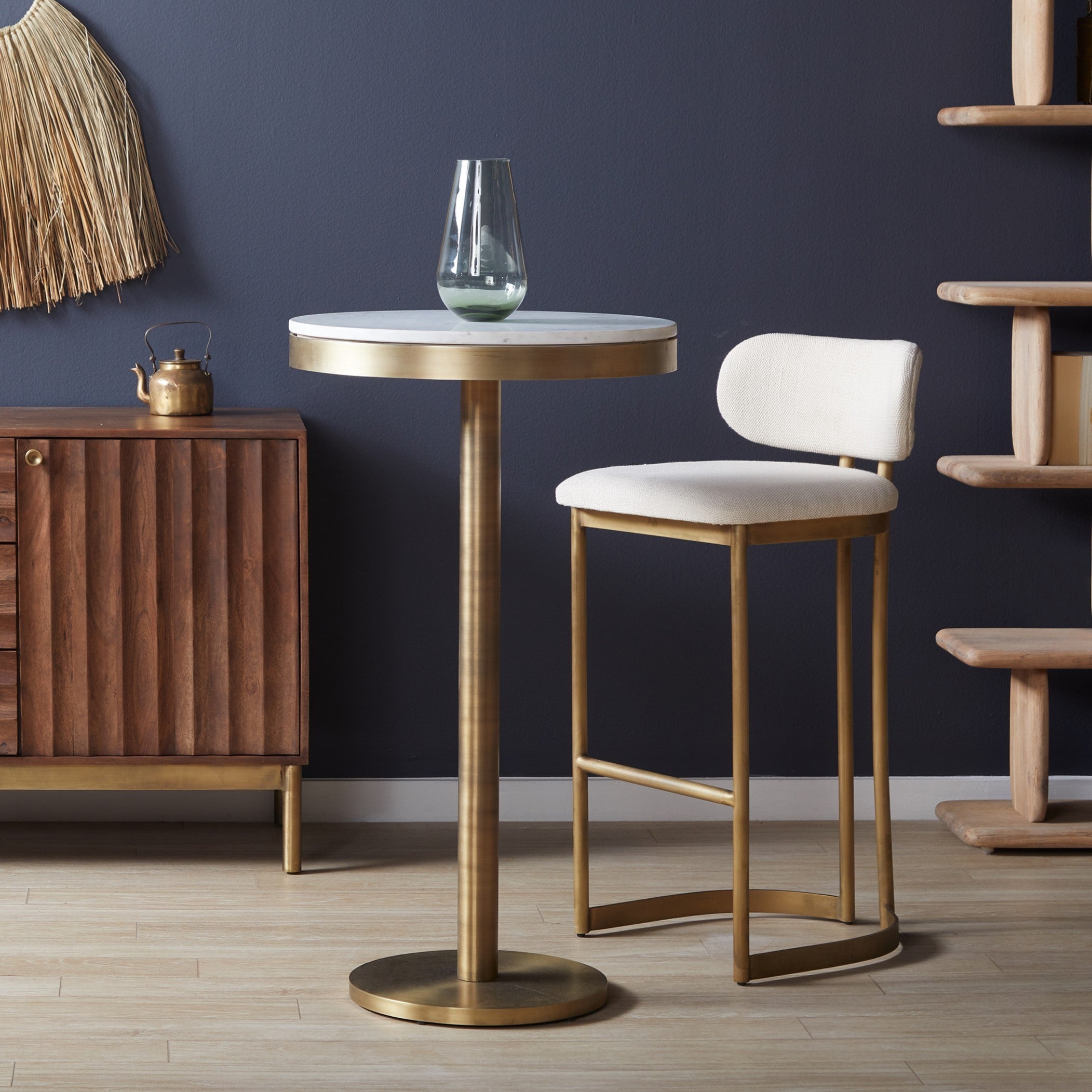 Shay Marble Counter Table