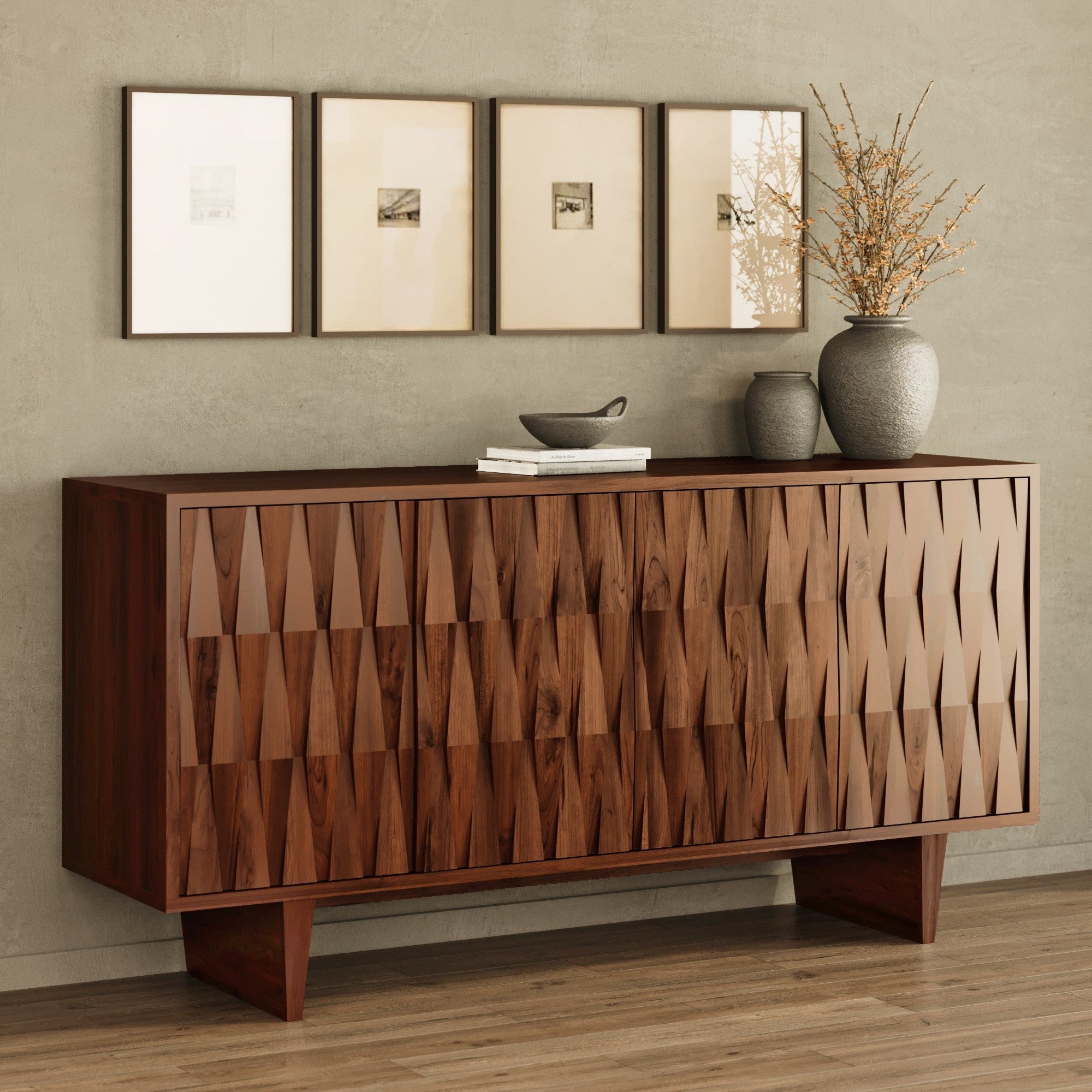 Tangent Solid Wood Sideboard