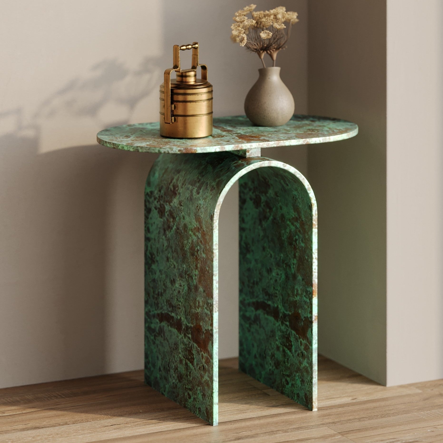 Vault Patina Side Table