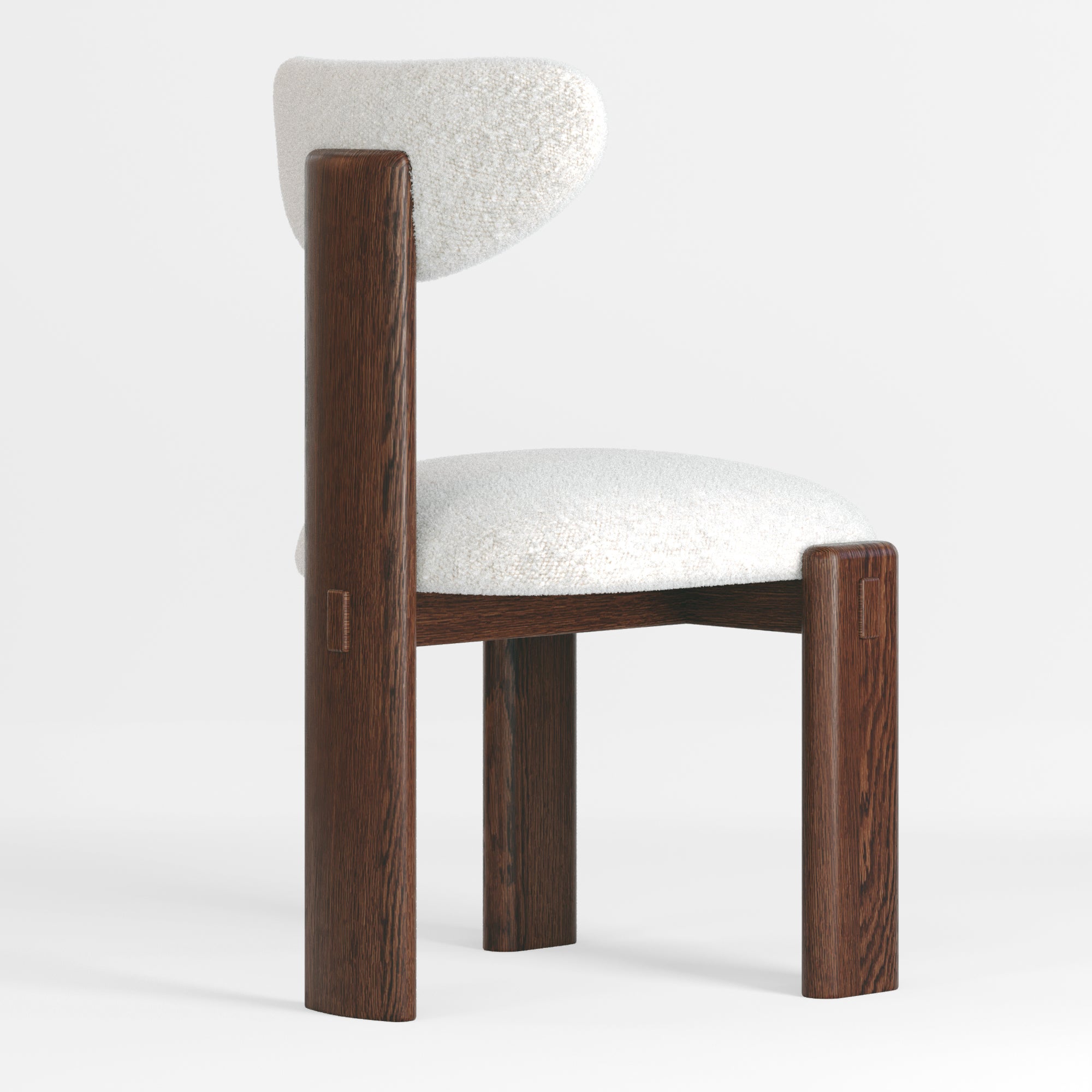 Elio Upholstered Oak Dining Chair