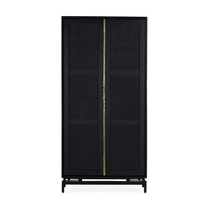 Louisiana Luxe Cabinet - Charcoal