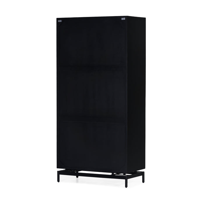 Louisiana Luxe Cabinet - Charcoal