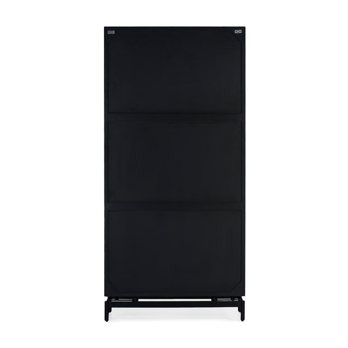 Louisiana Luxe Cabinet - Charcoal