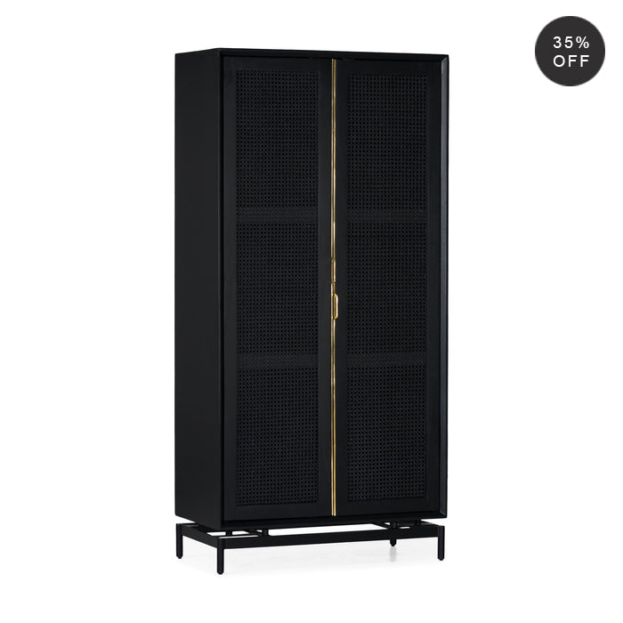 Louisiana Luxe Cabinet - Charcoal