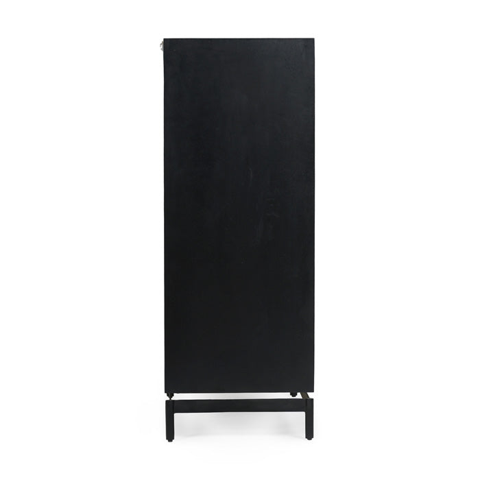 Louisiana Luxe Cabinet - Charcoal