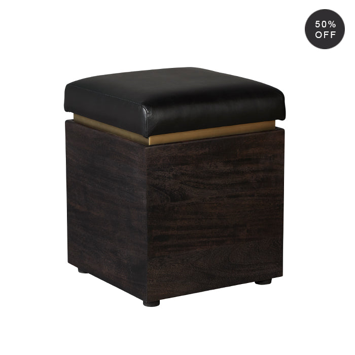 Stein Upholstered Storage Ottoman