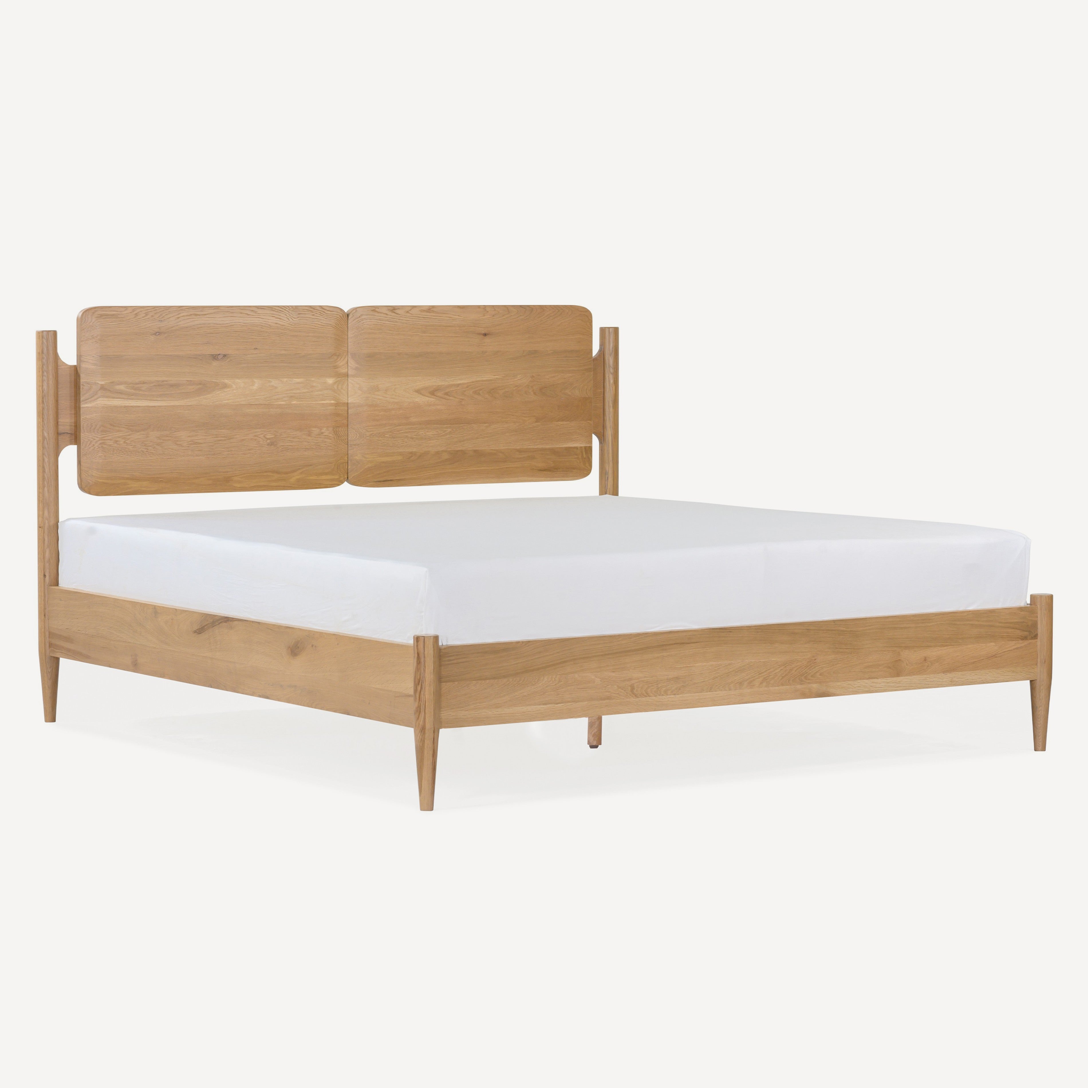 Daniel Solid White Oak Bed