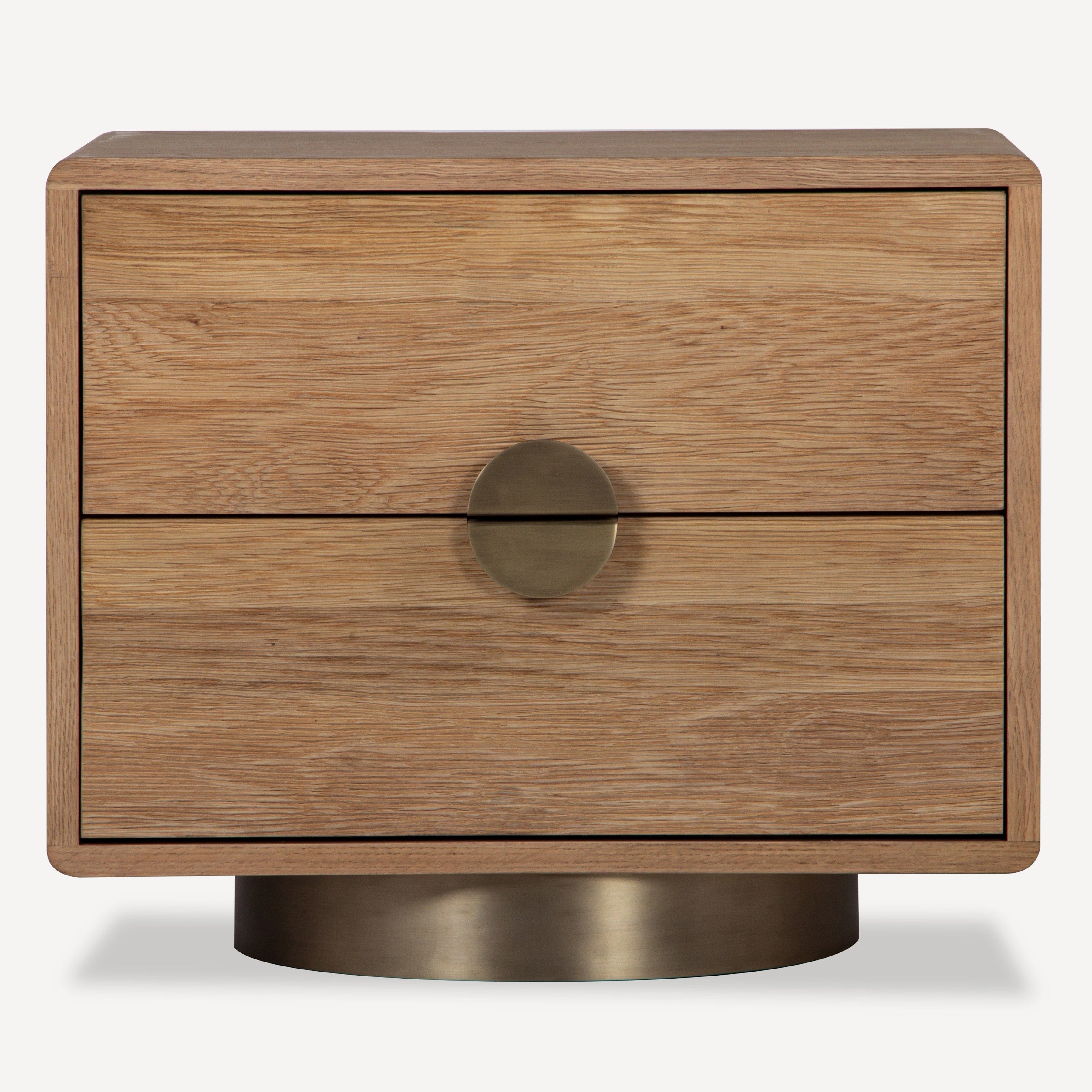 Podium Solid Oak Nightstand