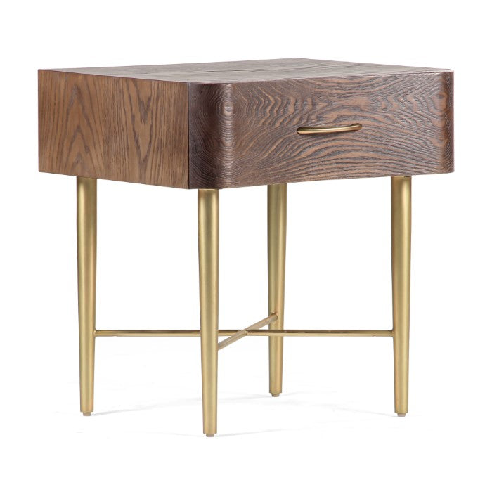 Flora Oak Nightstand